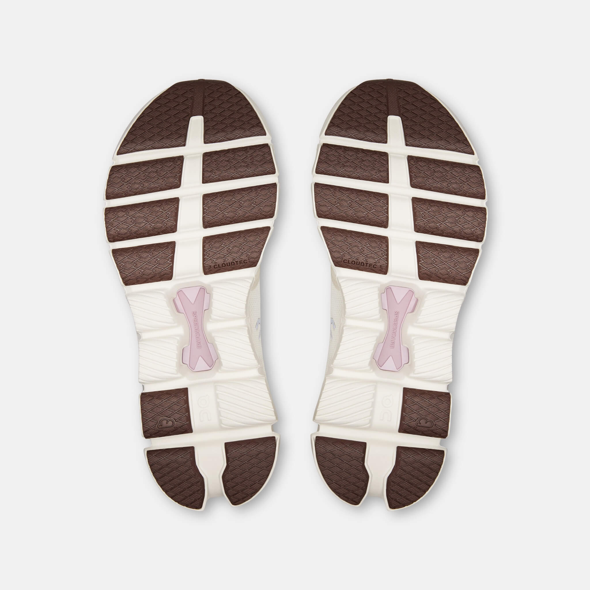 Damskie szaro-różowe buty On Cloud X 4