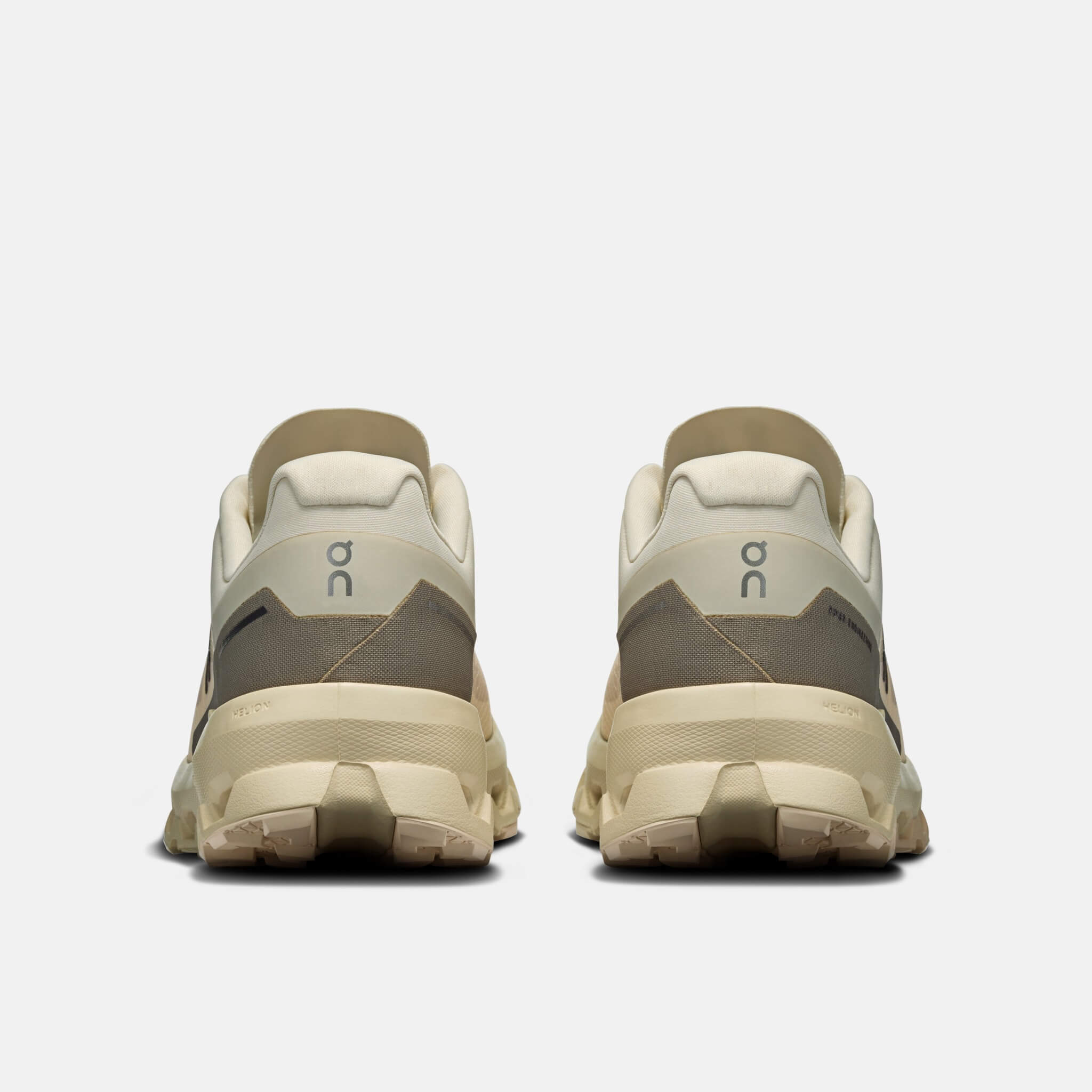 Damskie szaro-beżowe buty outdoorowe On Cloudvista 2