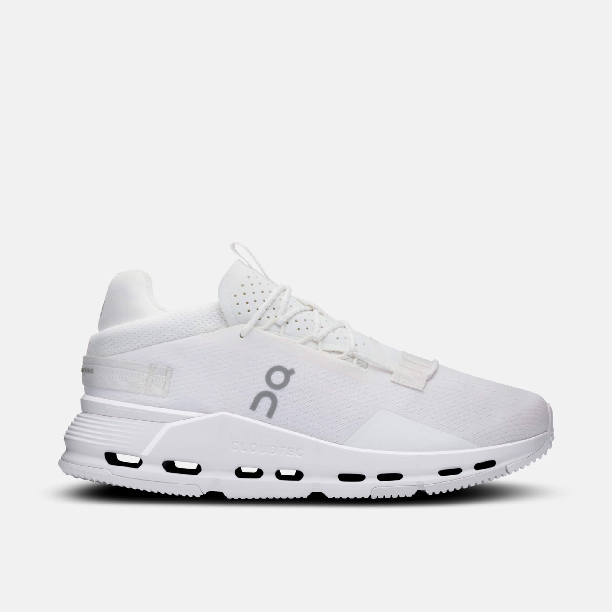 Damskie białe buty rekreacyjne On Cloudnova 2