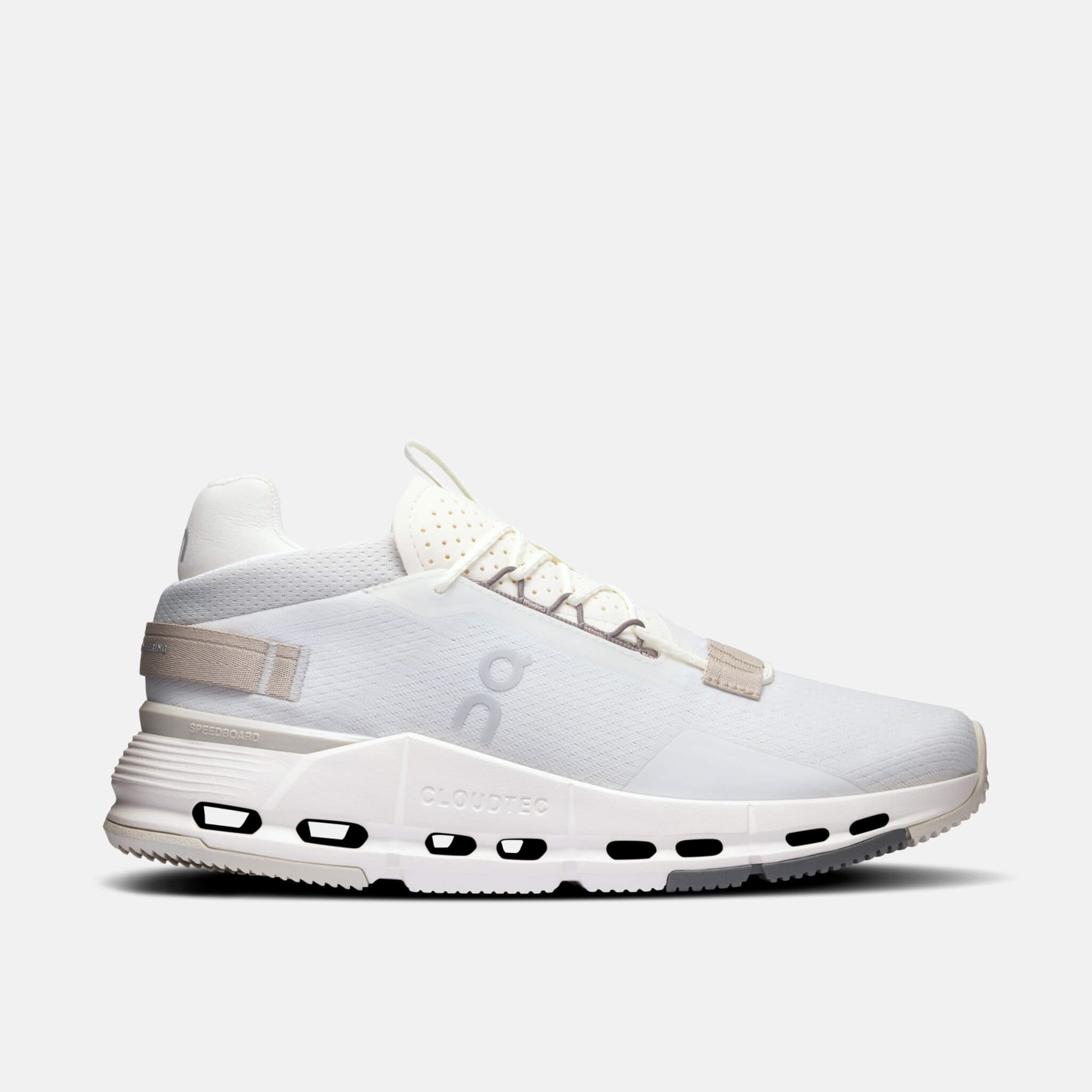 Damskie szare buty rekreacyjne On Cloudnova 2