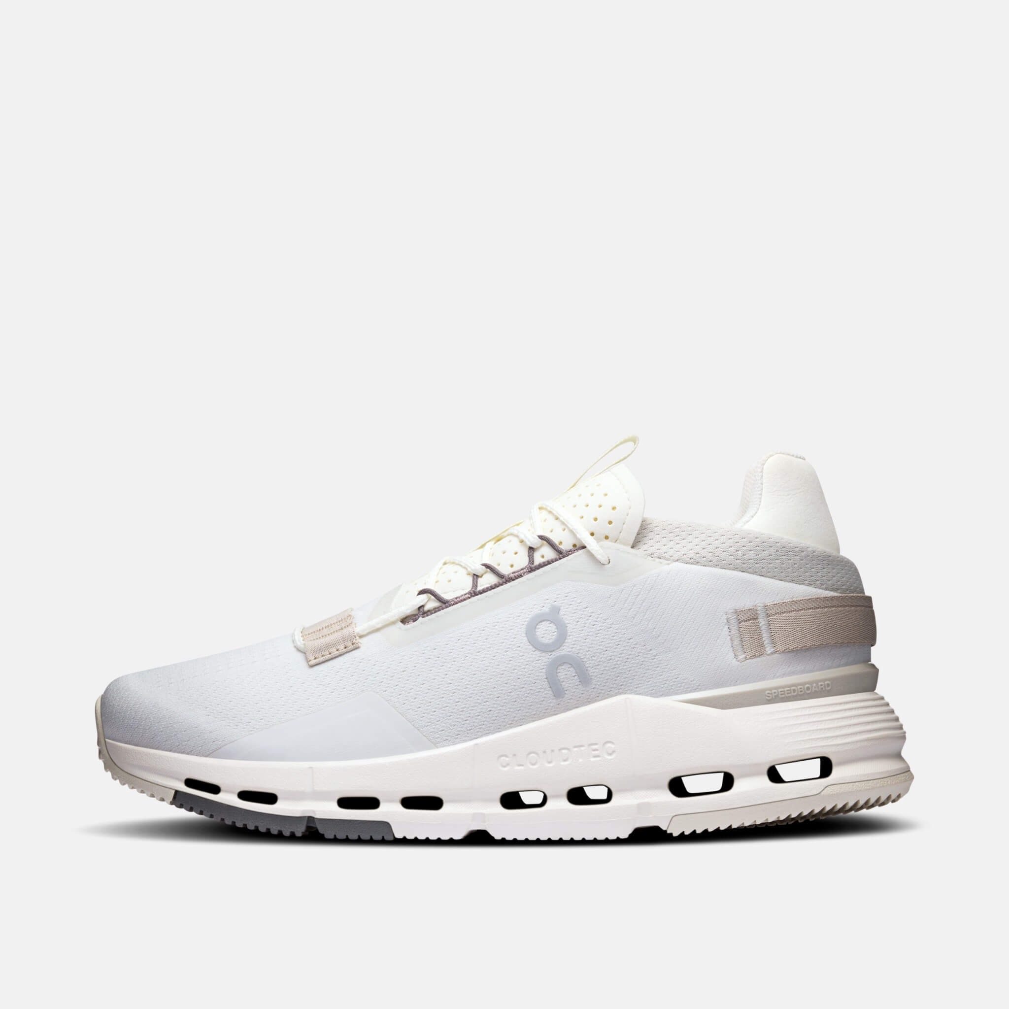 Damskie szare buty rekreacyjne On Cloudnova 2