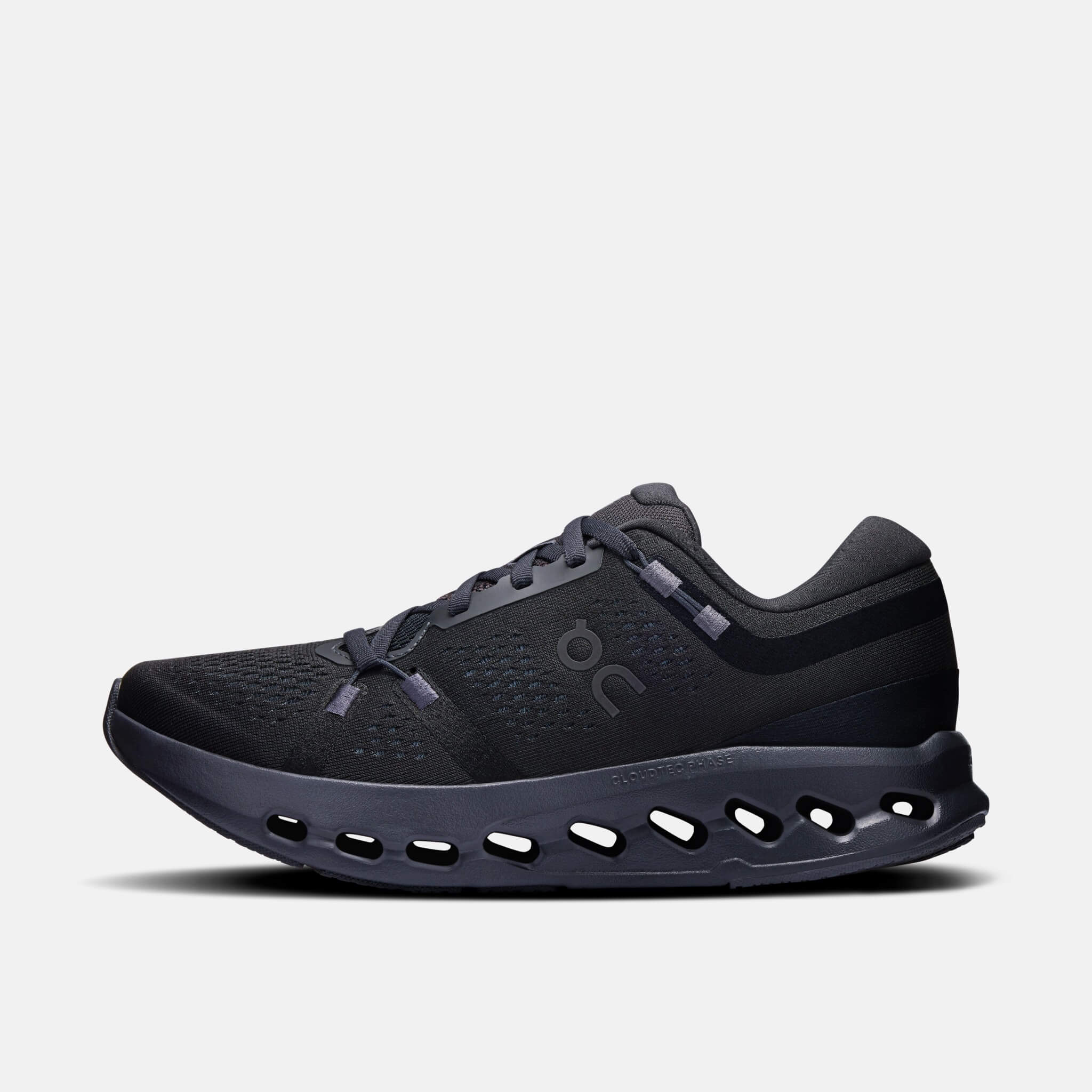 Damskie czarne buty do biegania On Cloudsurfer 2