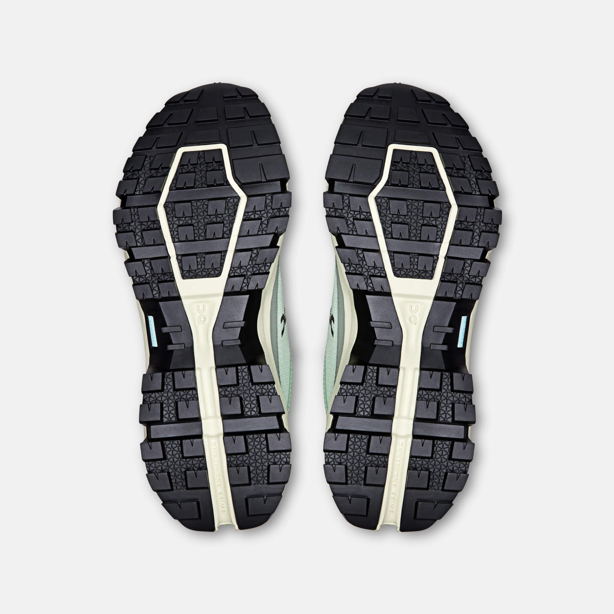 Damskie zielone buty outdoorowe On Cloudrock Low WP