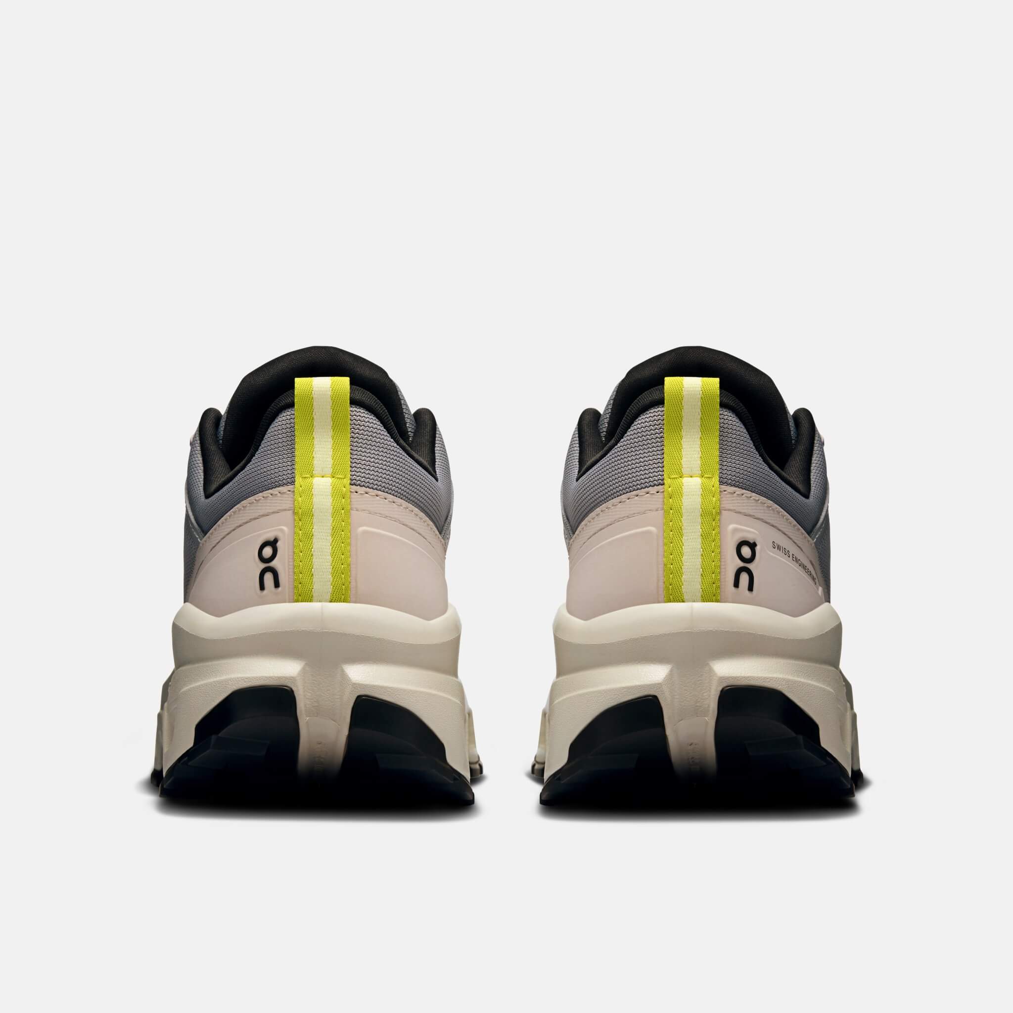 Damskie szare buty outdoorowe On Cloudrock Low WP