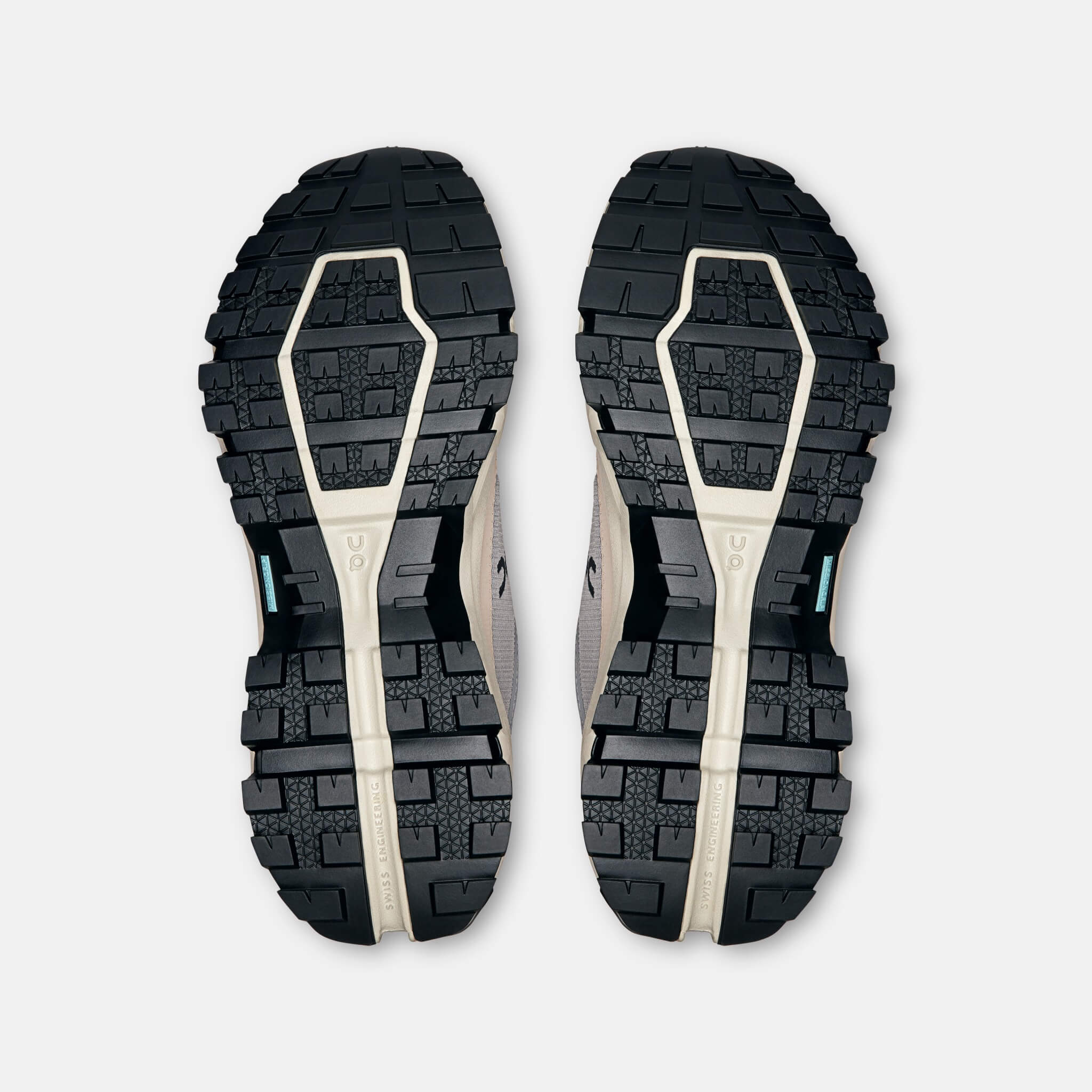 Damskie szare buty outdoorowe On Cloudrock Low WP