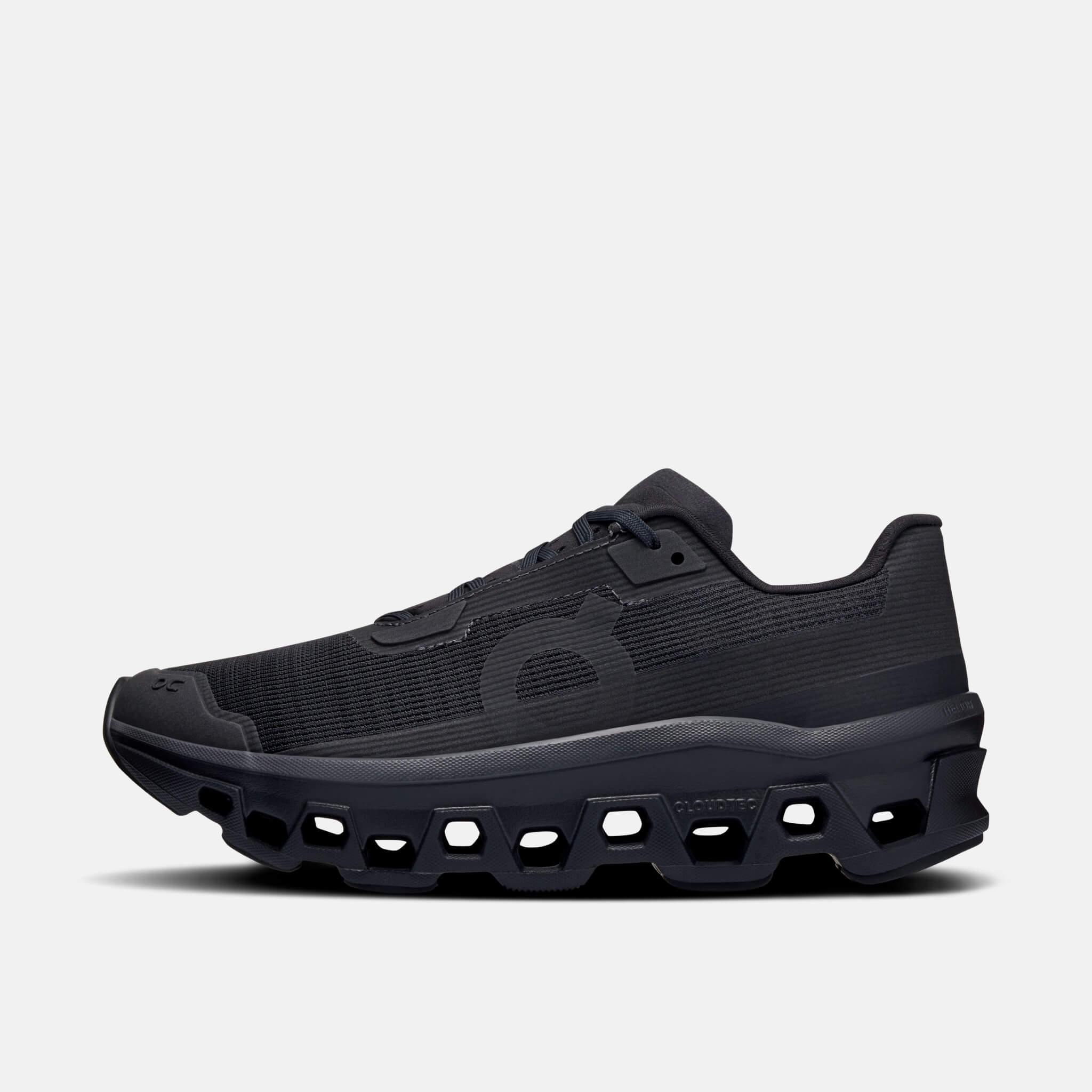 Damskie czarne buty do biegania On Cloudmonster Void