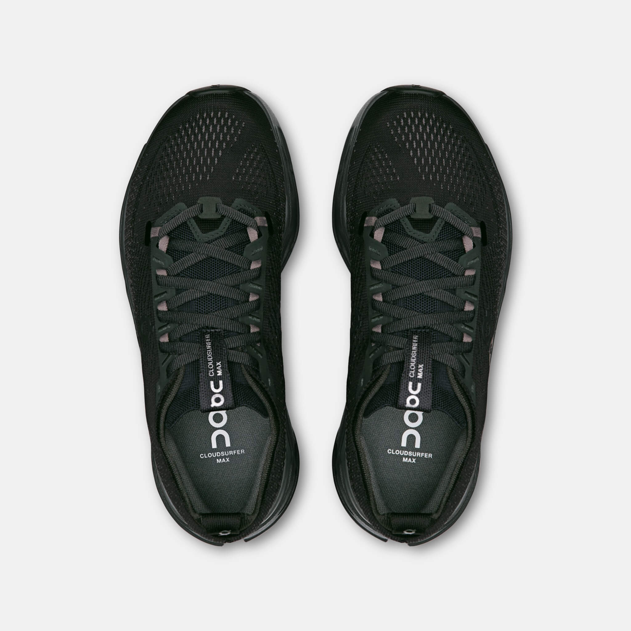 Damskie czarne buty do biegania On Cloudsurfer Max
