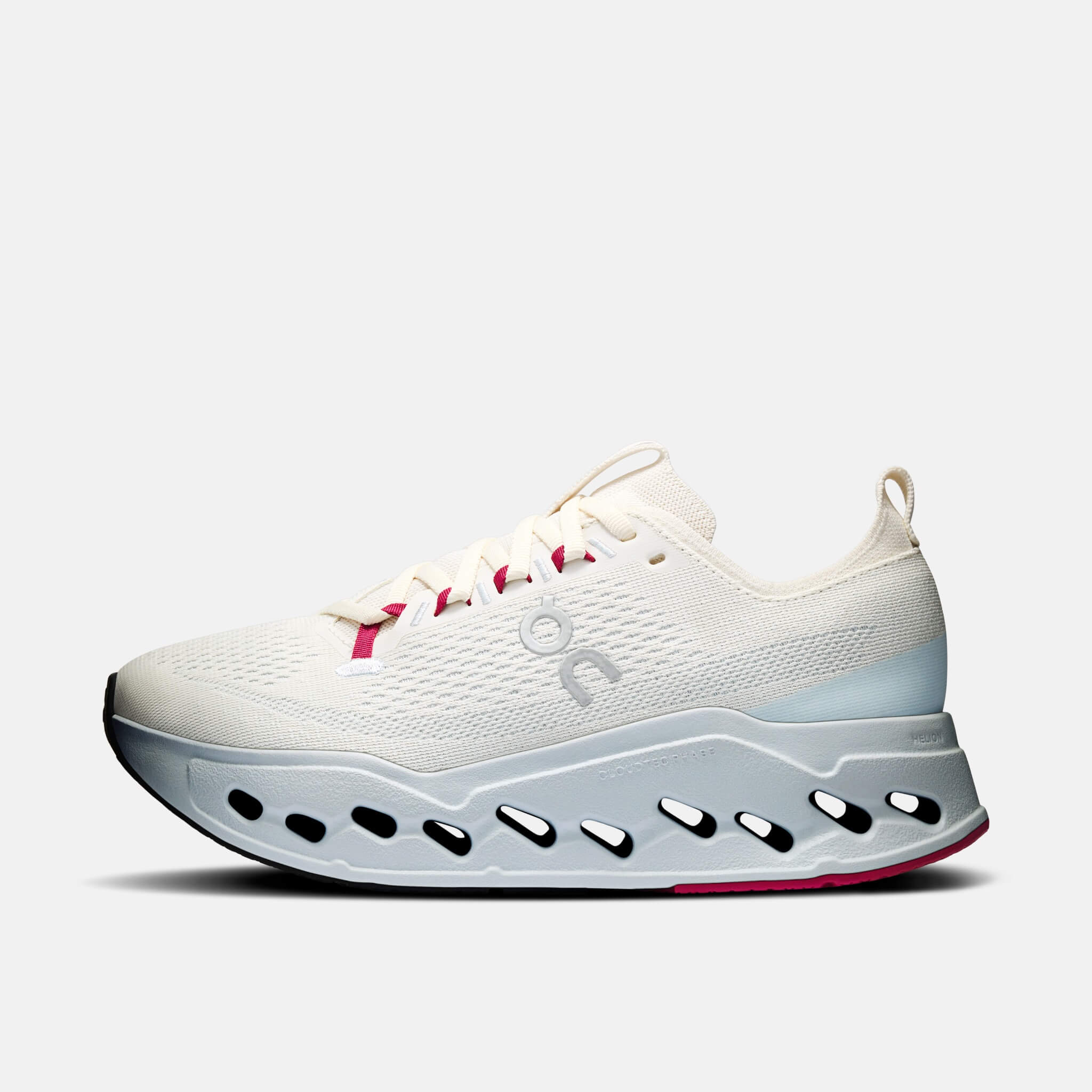 Damskie biało-niebieskie buty do biegania On Cloudsurfer Max