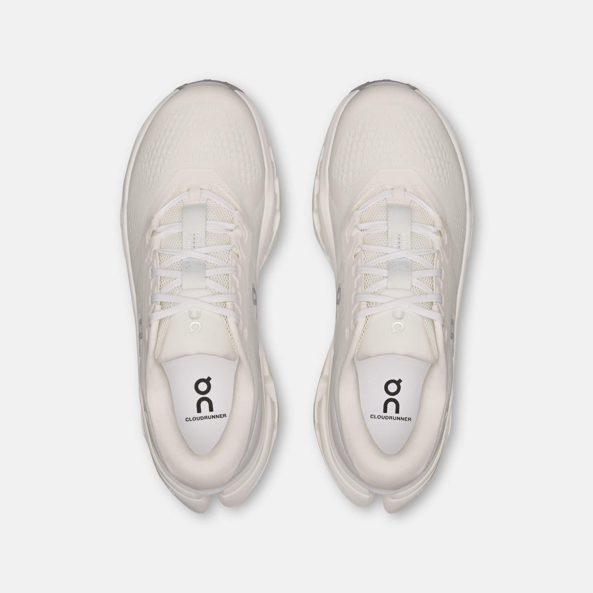 Damskie biało-szare buty On Cloudrunner 3