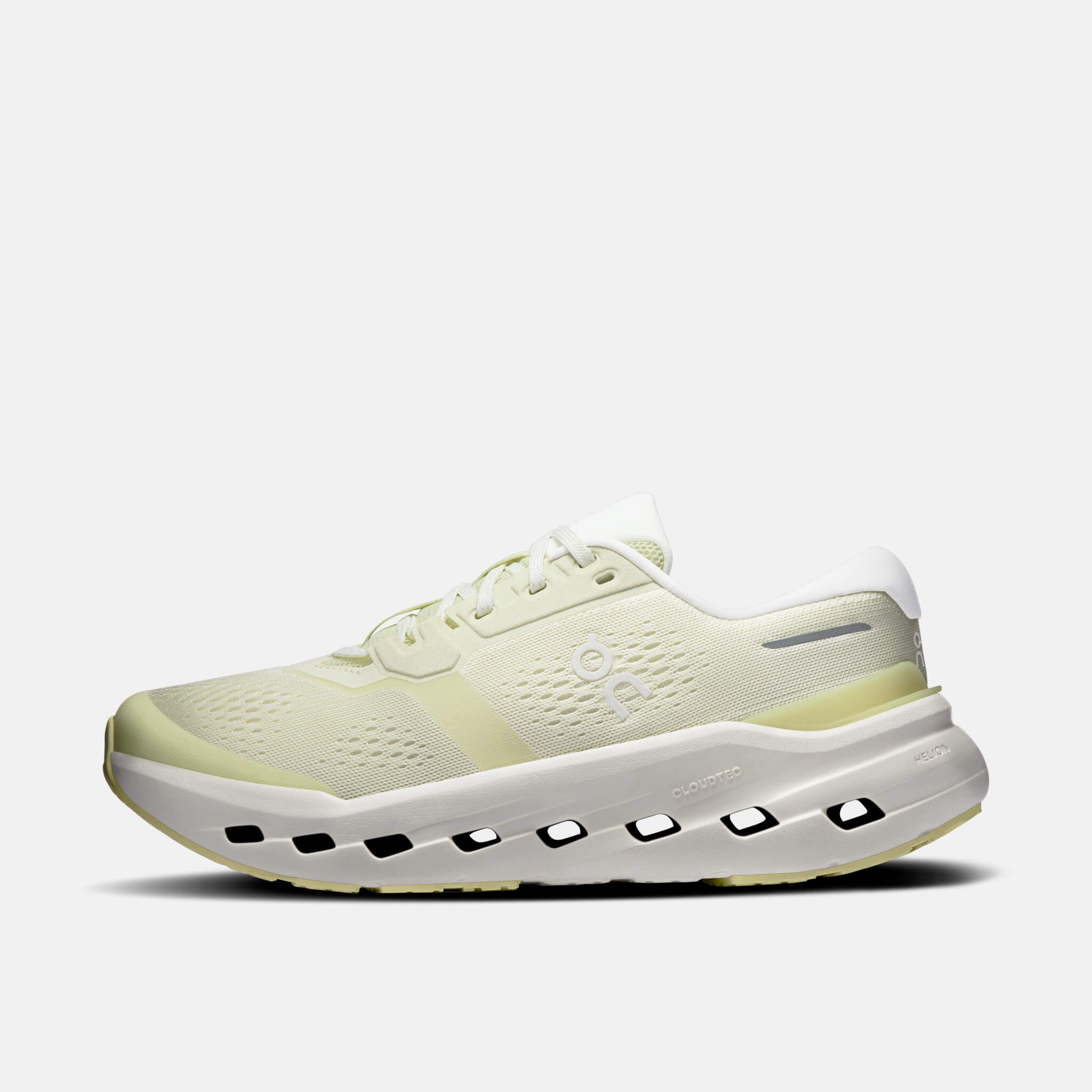 Damskie kremowo-zielone buty On Cloudrunner 3
