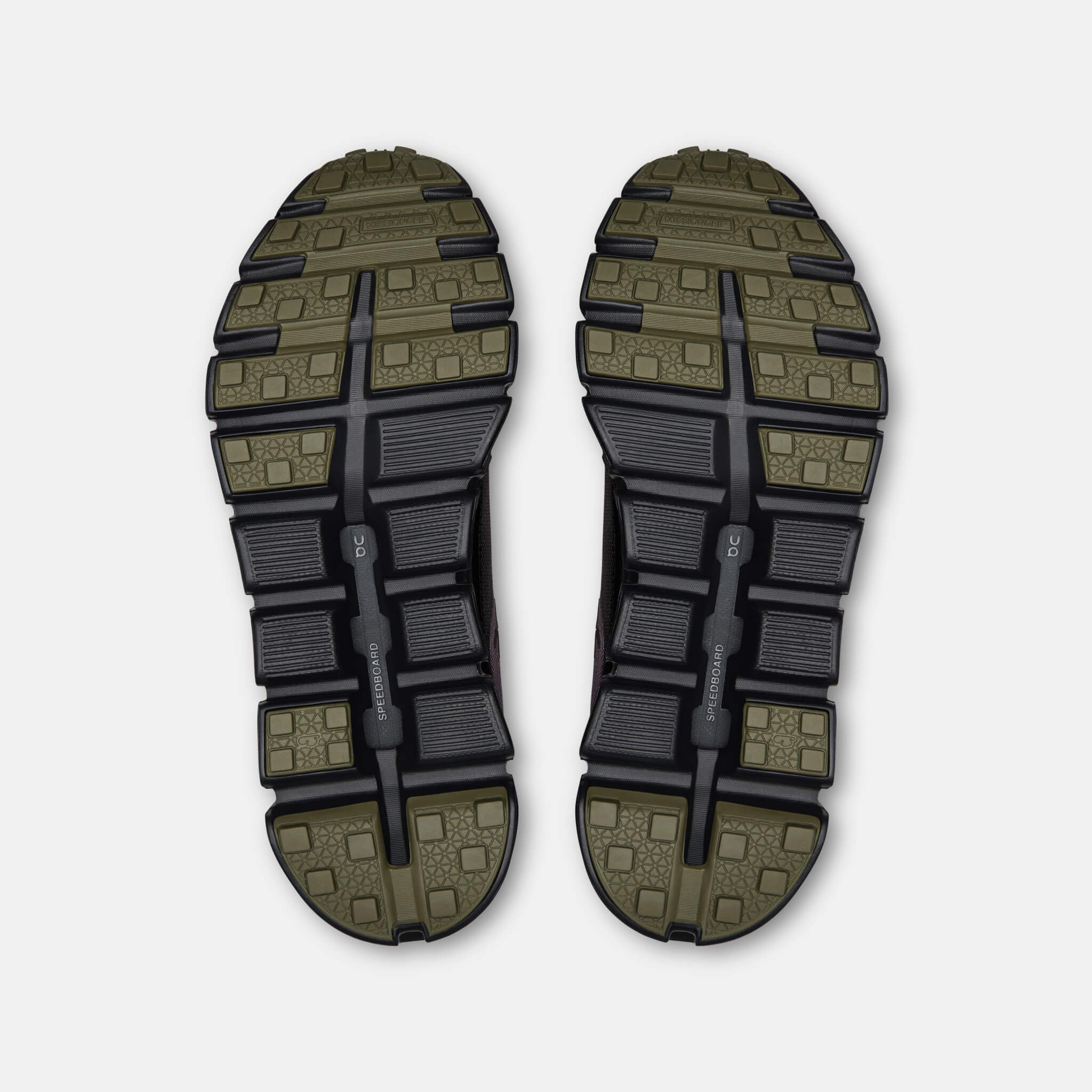 Damskie fioletowo-czarne sneakersy On Cloud 6 Geo WP