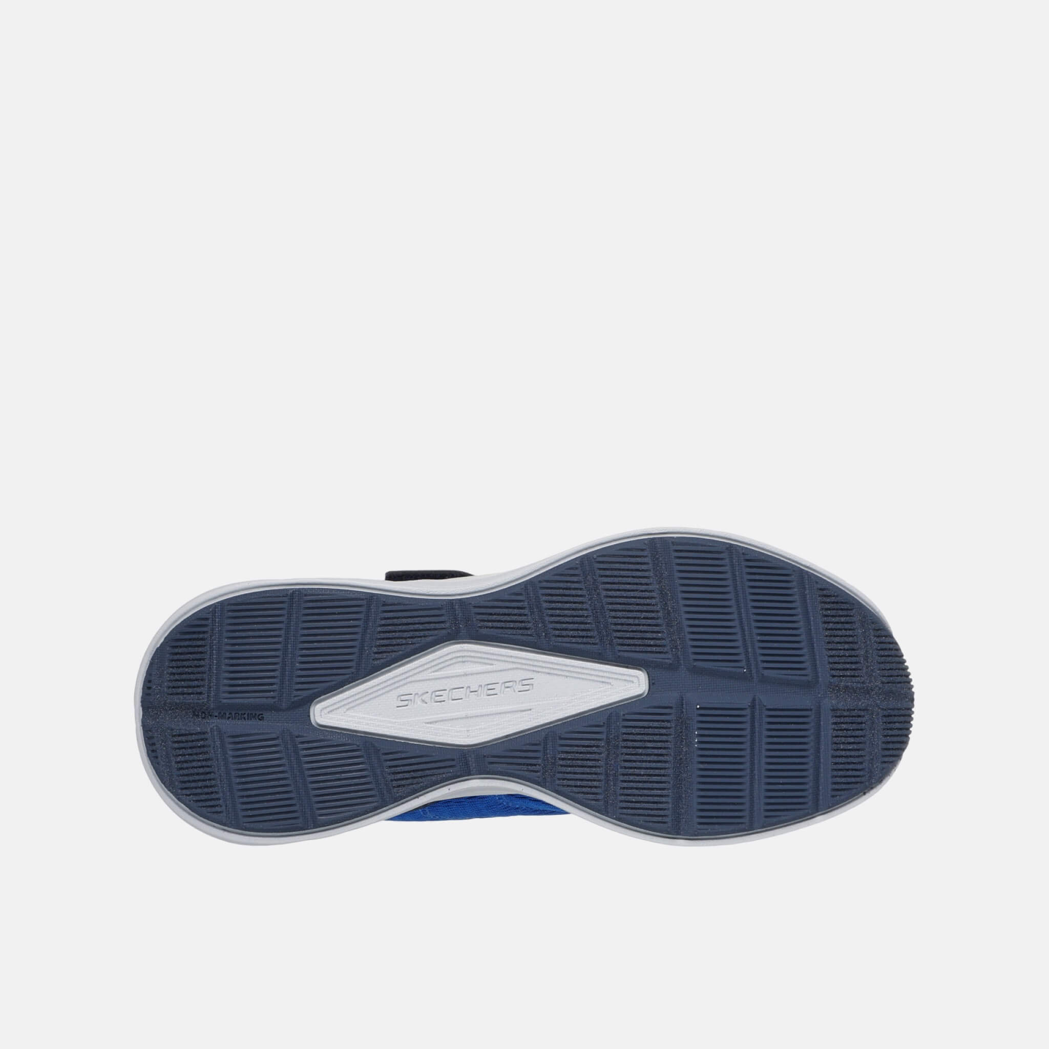Dziecięce niebieskie sneakersy Skechers Microspec Tread