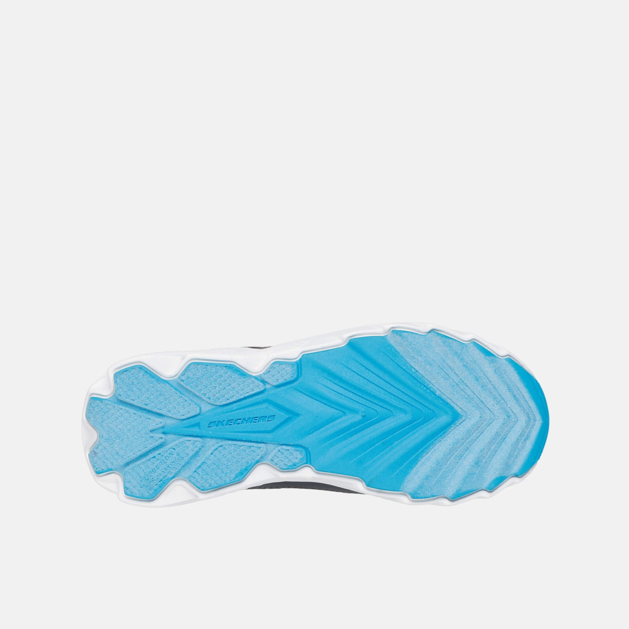 Dziecięce niebiesko–szare sneakersy Skechers Elite Sport Tread – Aquavek