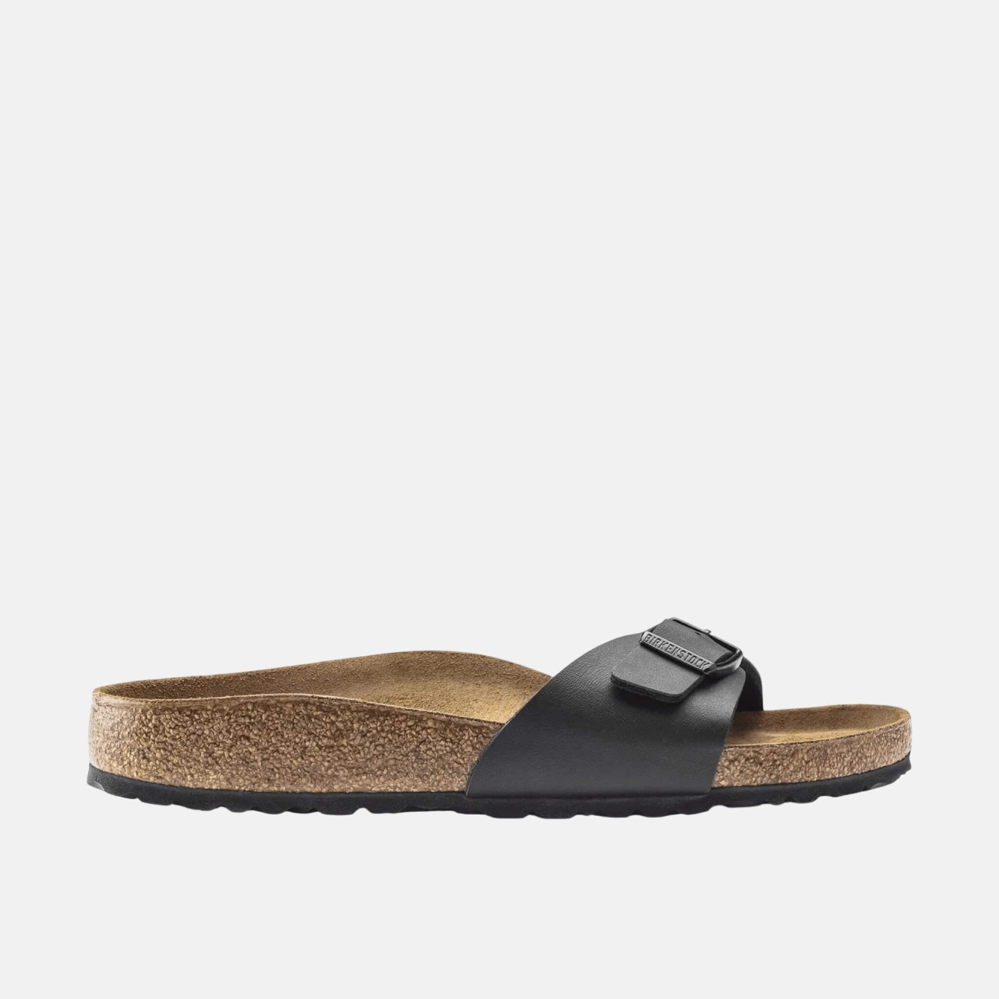 Czarne klapki Birkenstock Madrid Birko-Flor
