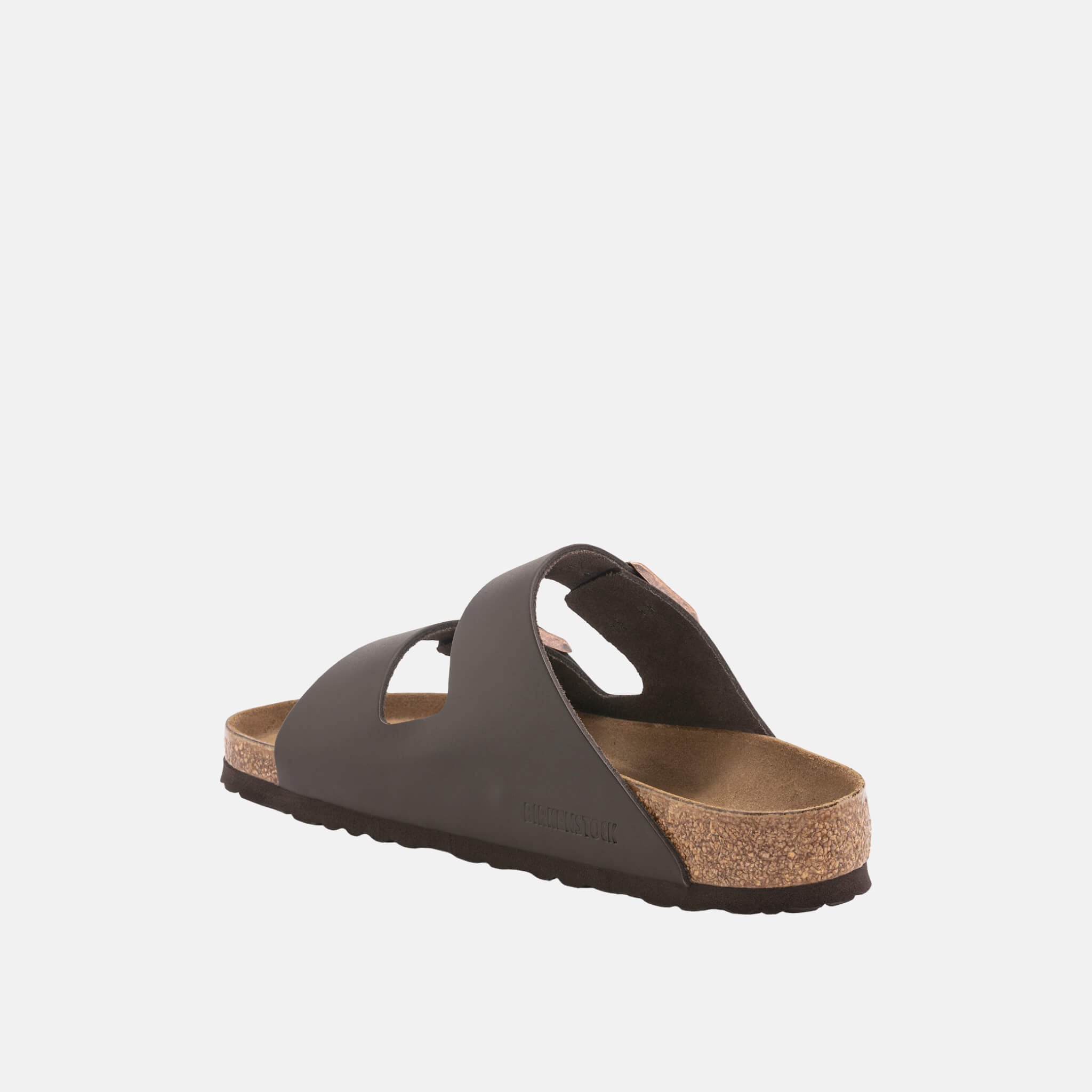 Brązowe klapki Birkenstock Arizona Smooth Leather