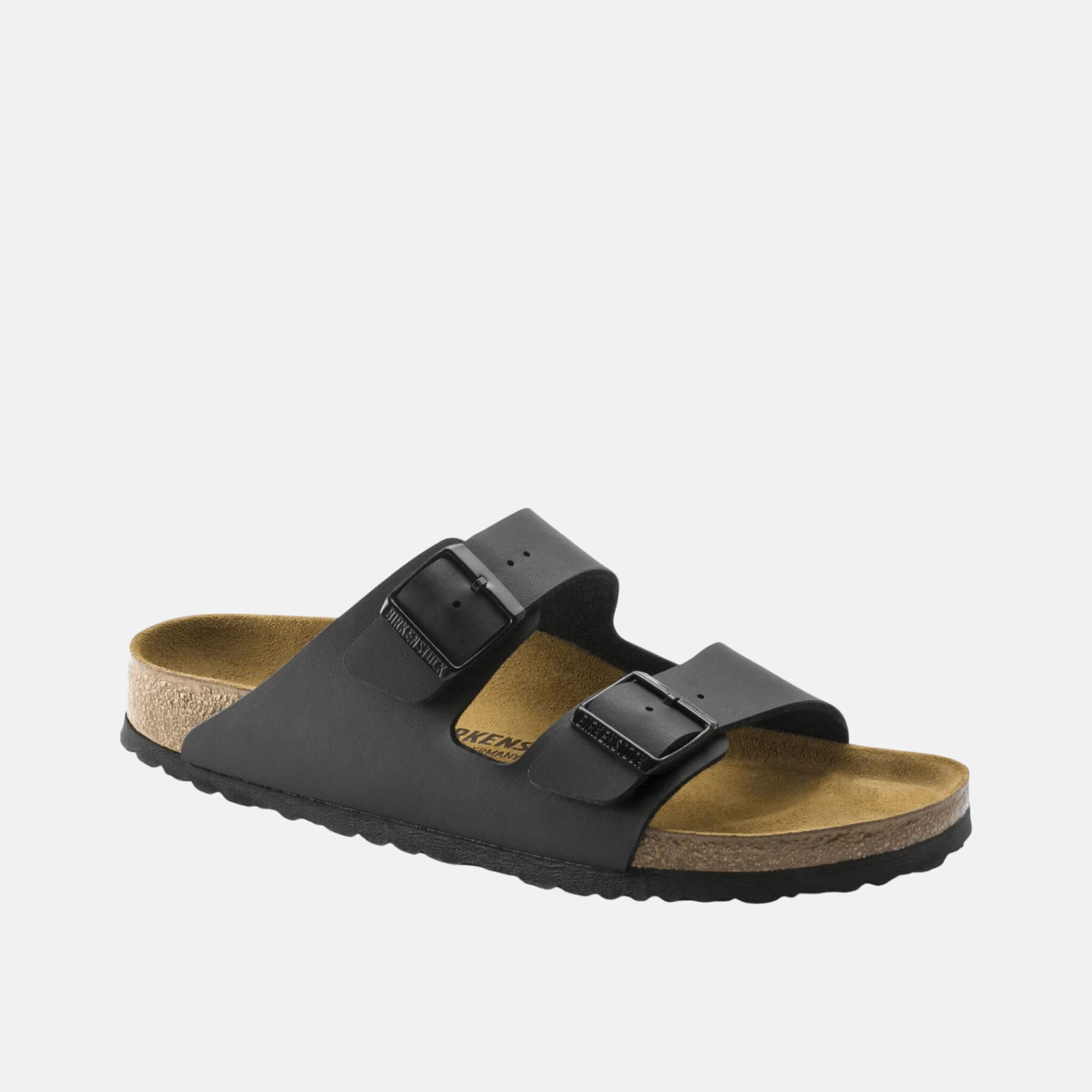 Czarne klapki Birkenstock Arizona Leather
