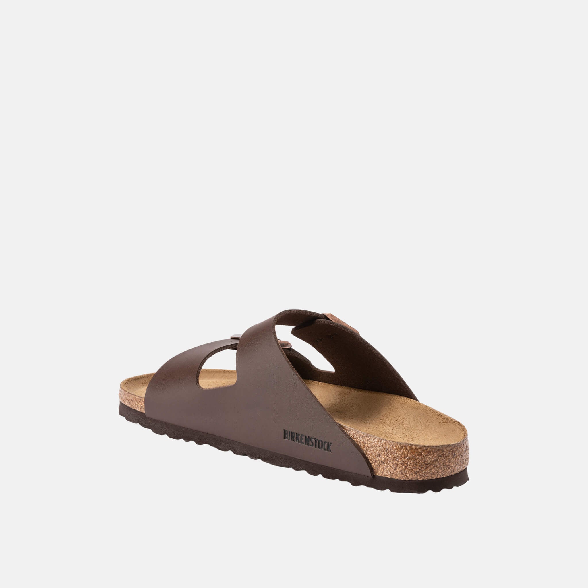 Brązowe klapki Birkenstock Arizona Birko-Flor