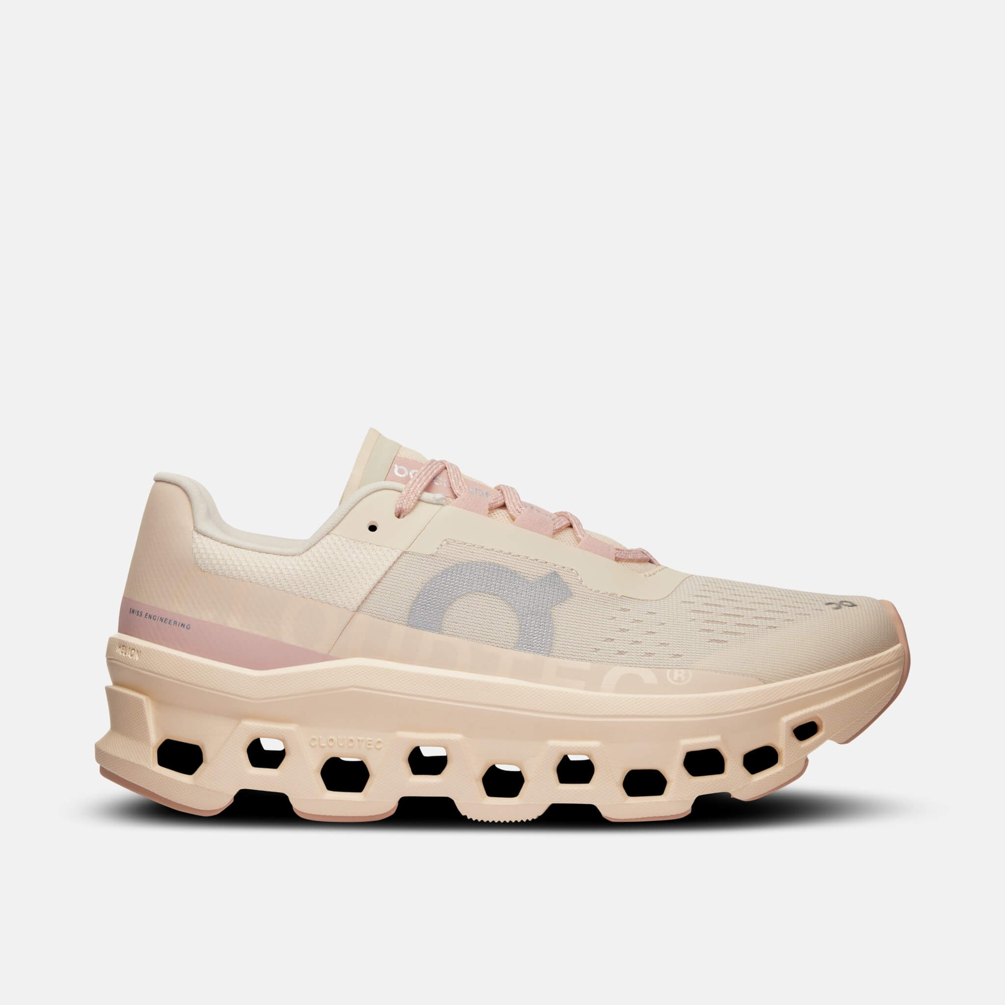 Damskie pomarańczowe buty do biegania On Cloudmonster 1