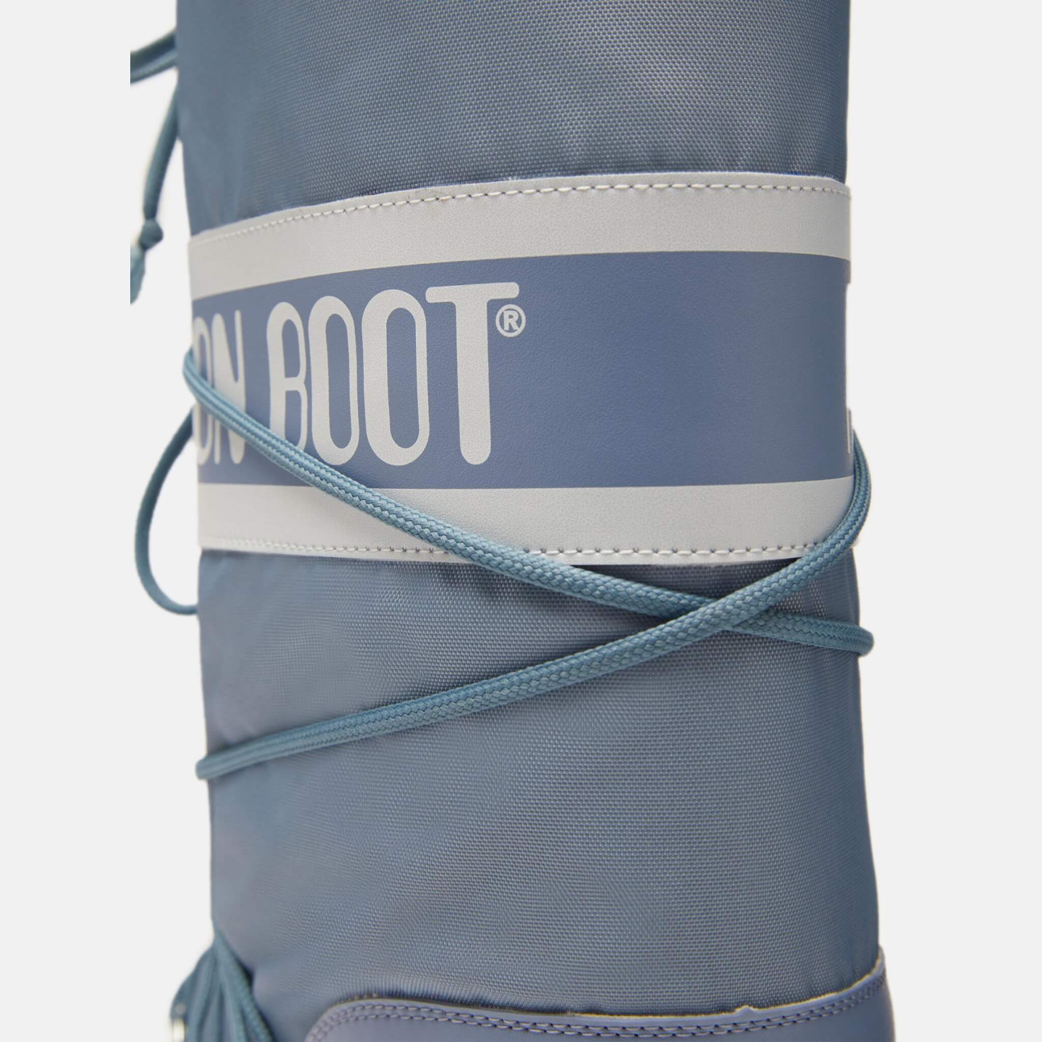 Damskie szare śniegowce Moon Boot Icon Nylon