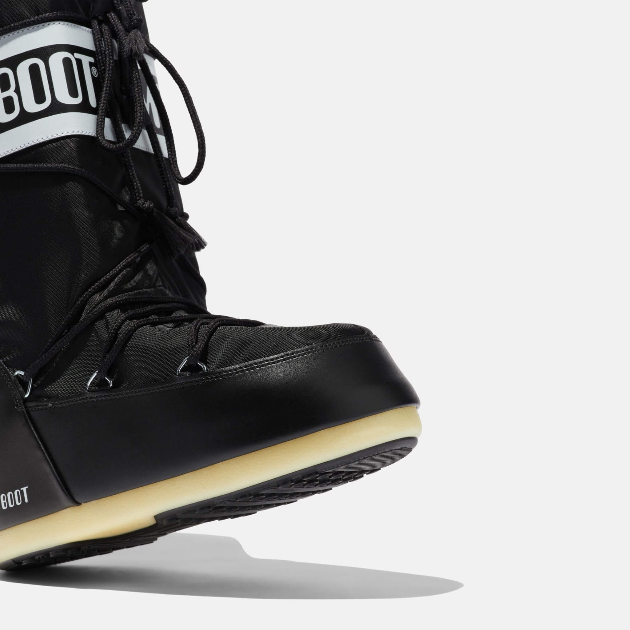 Damskie czarne śniegowce Moon Boot Icon Nylon