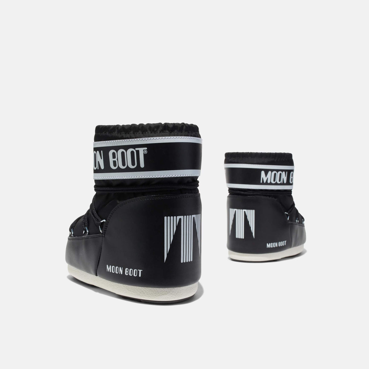Czarne damskie śniegowce Moon Boot Icon Low