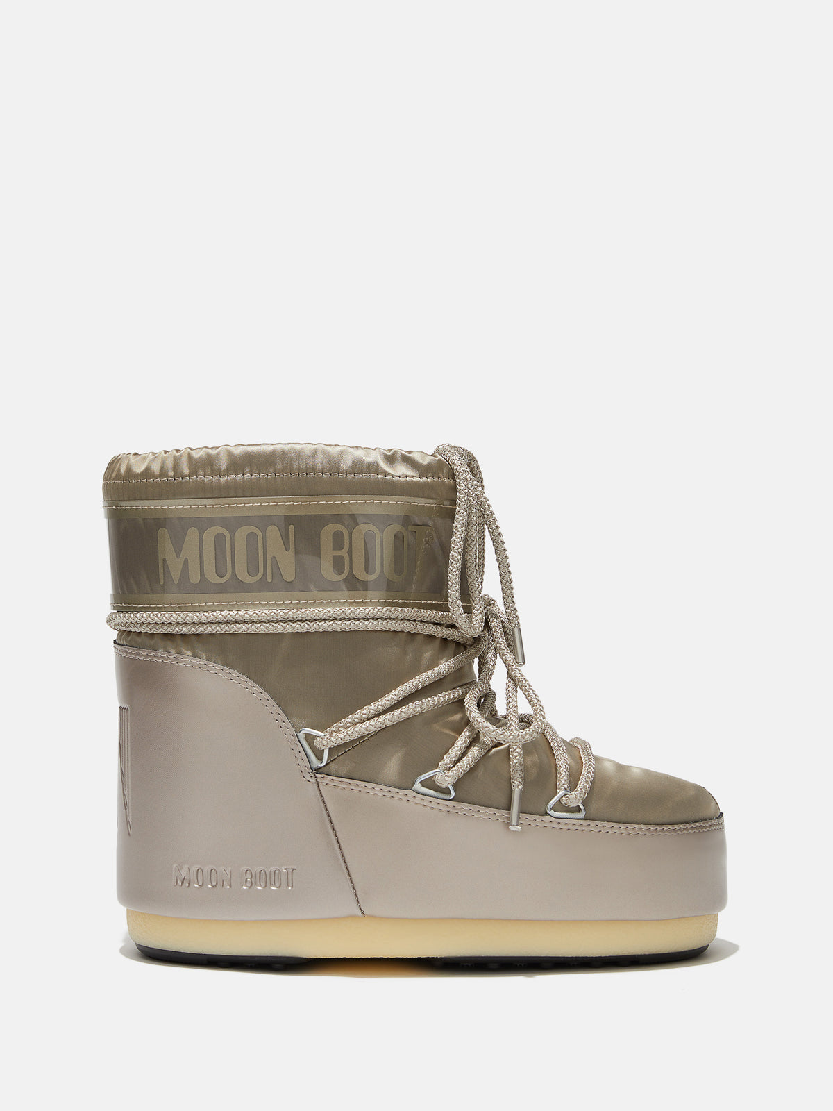 Uniseks żółte śniegowce Moon Boot Icon Low Glance