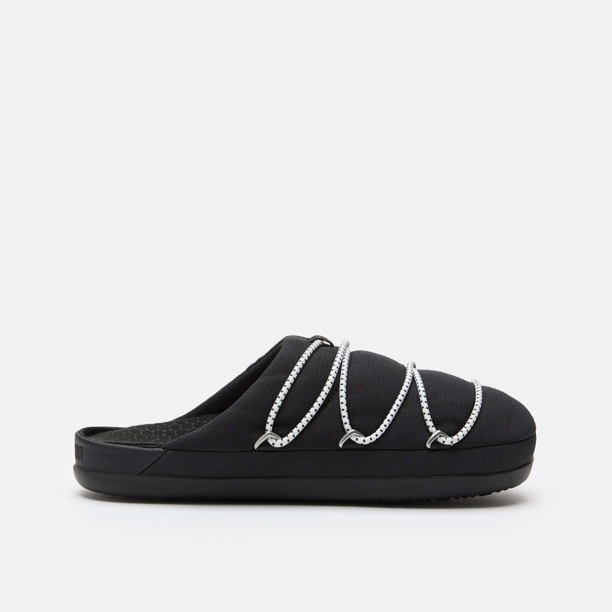 Unisex czarne kapcie Moon Boot Soft Slipper