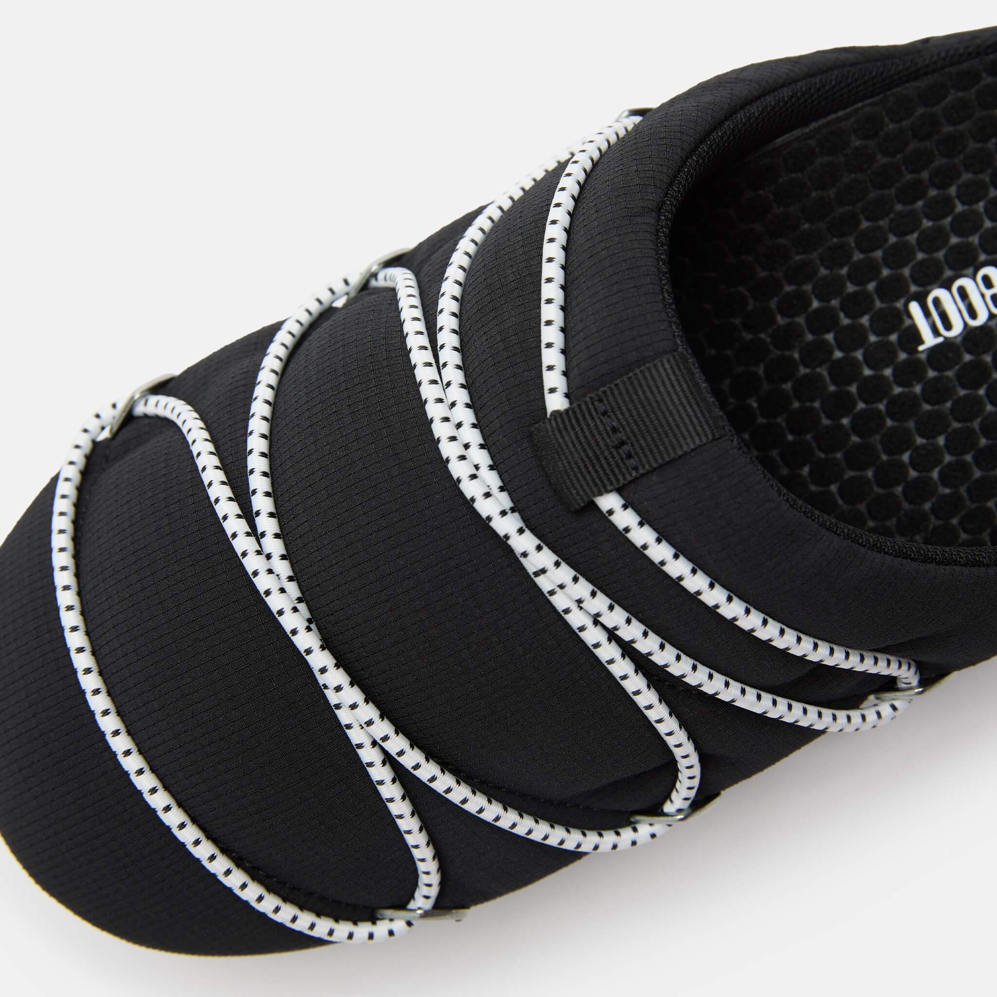 Unisex czarne kapcie Moon Boot Soft Slipper