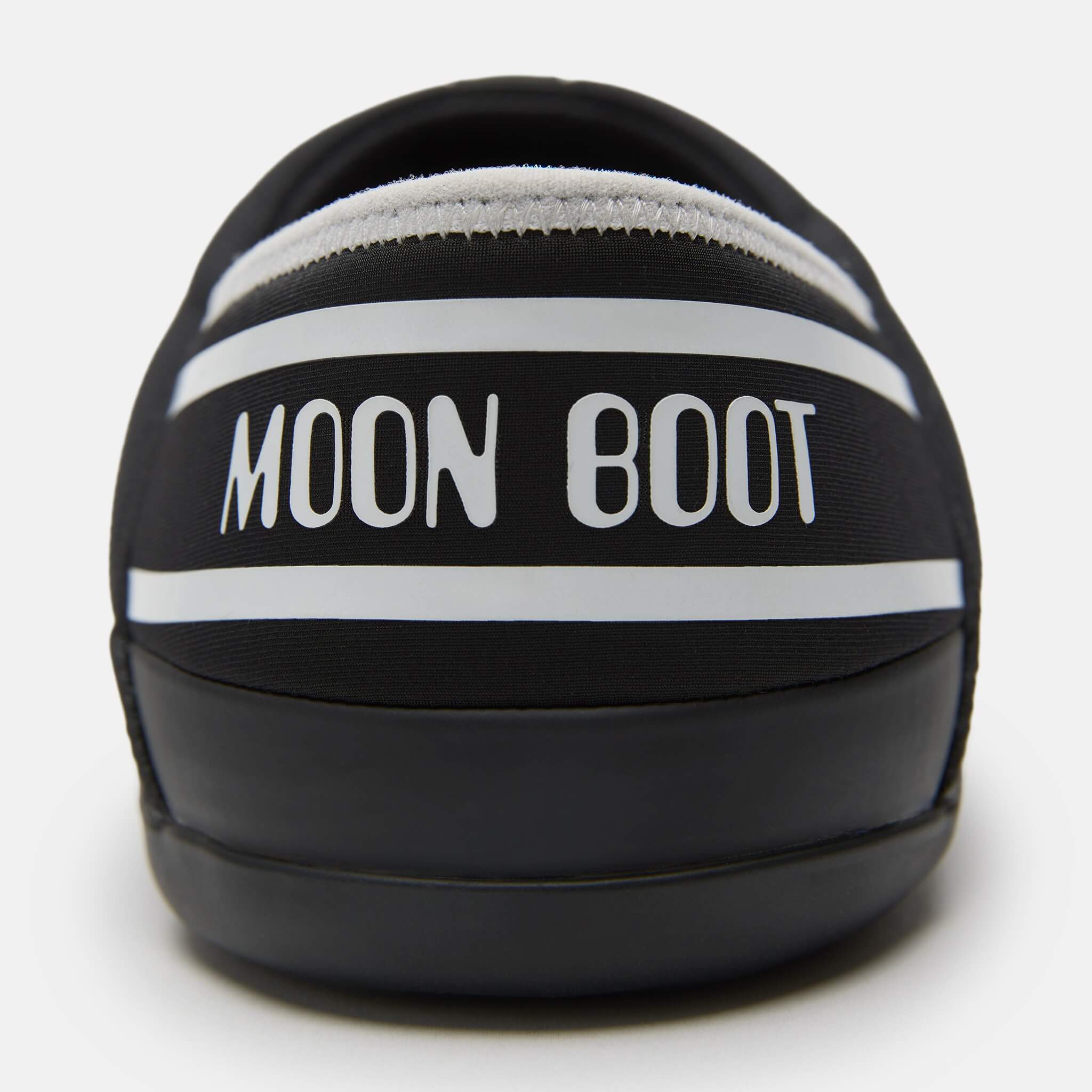 Unisex czarne półbuty wsuwane Moon Boot Icon Slipper