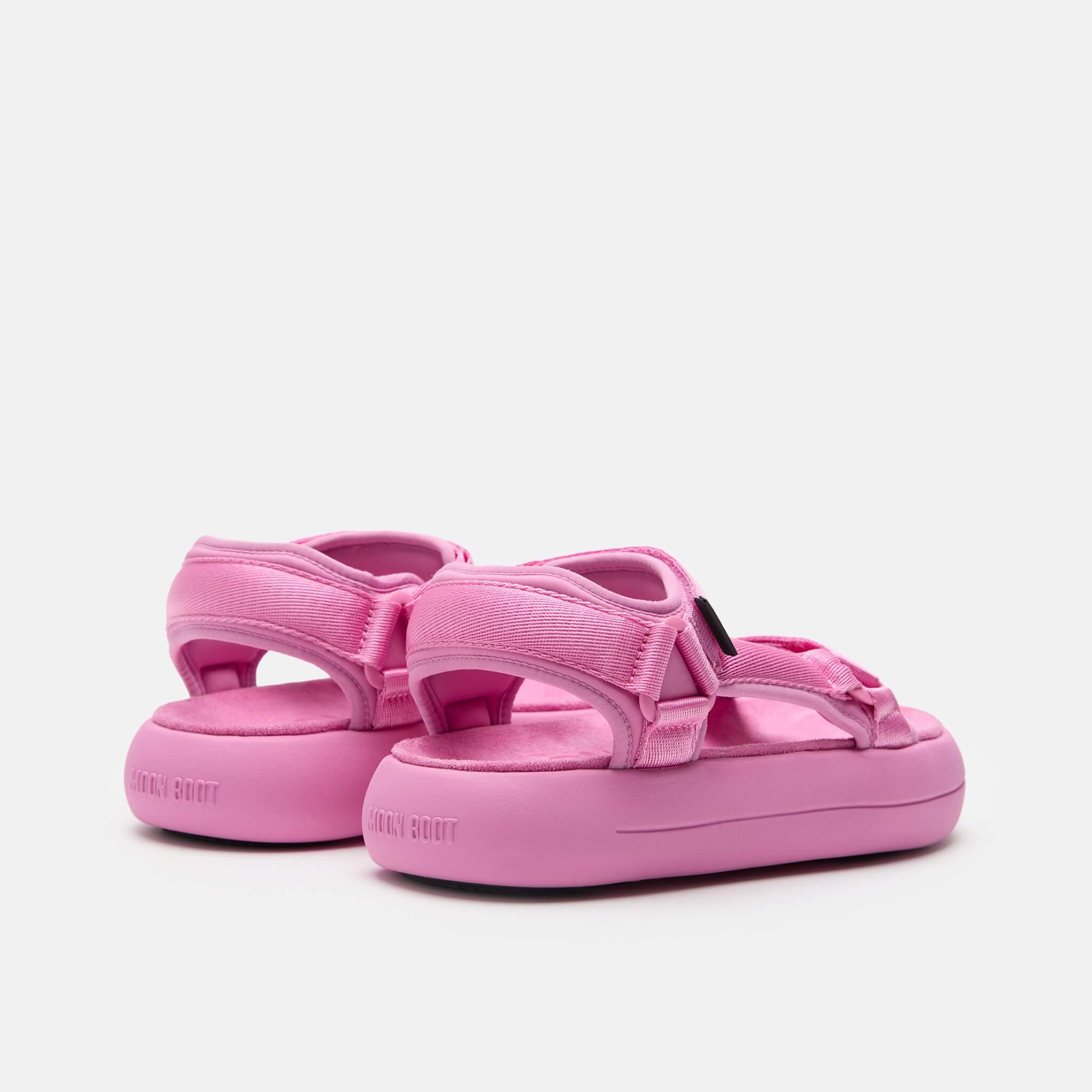 Unisexowe różowe sandały Moon Boot Super Sandal