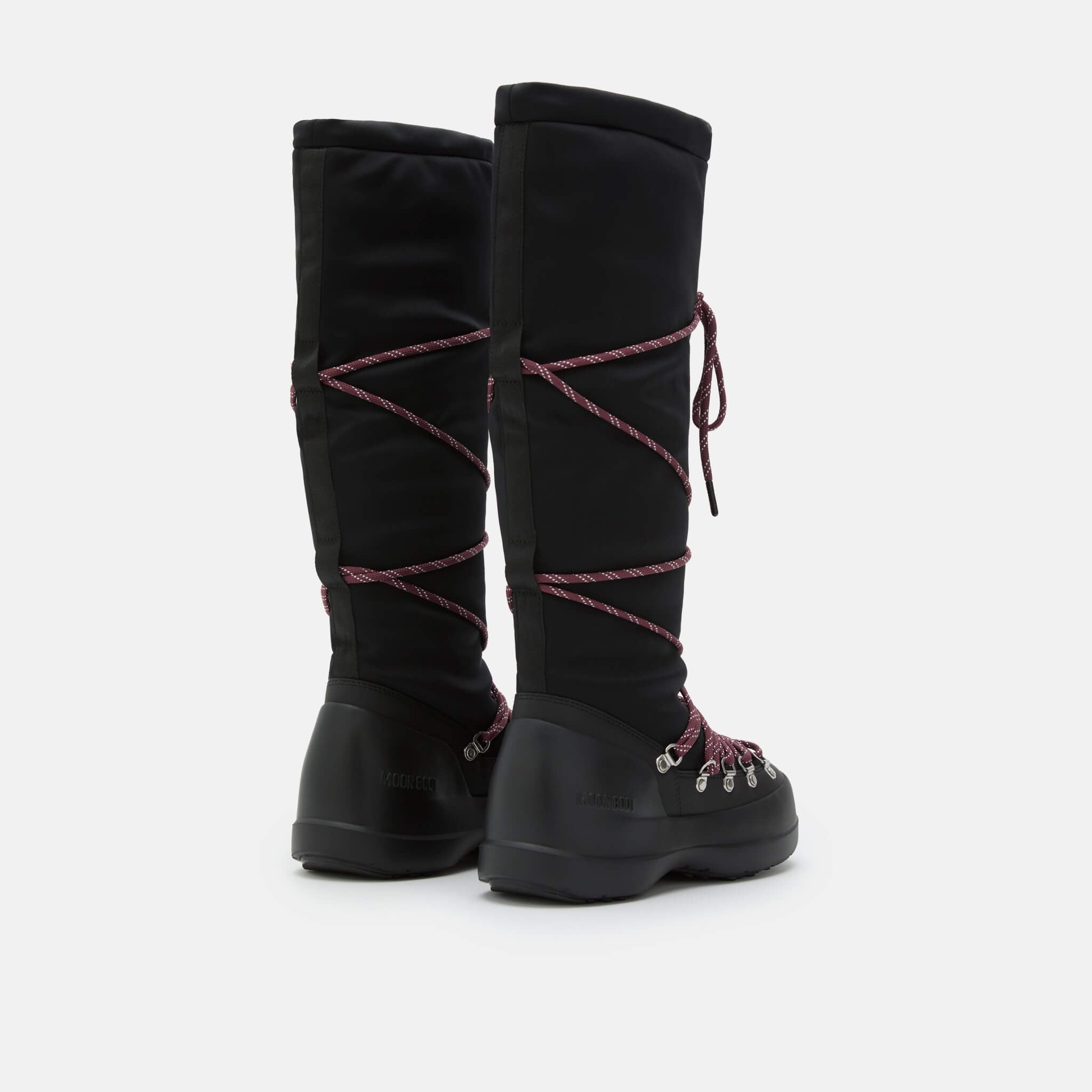 Damskie czarne śniegowce Moon Boot Luna Boot Extra