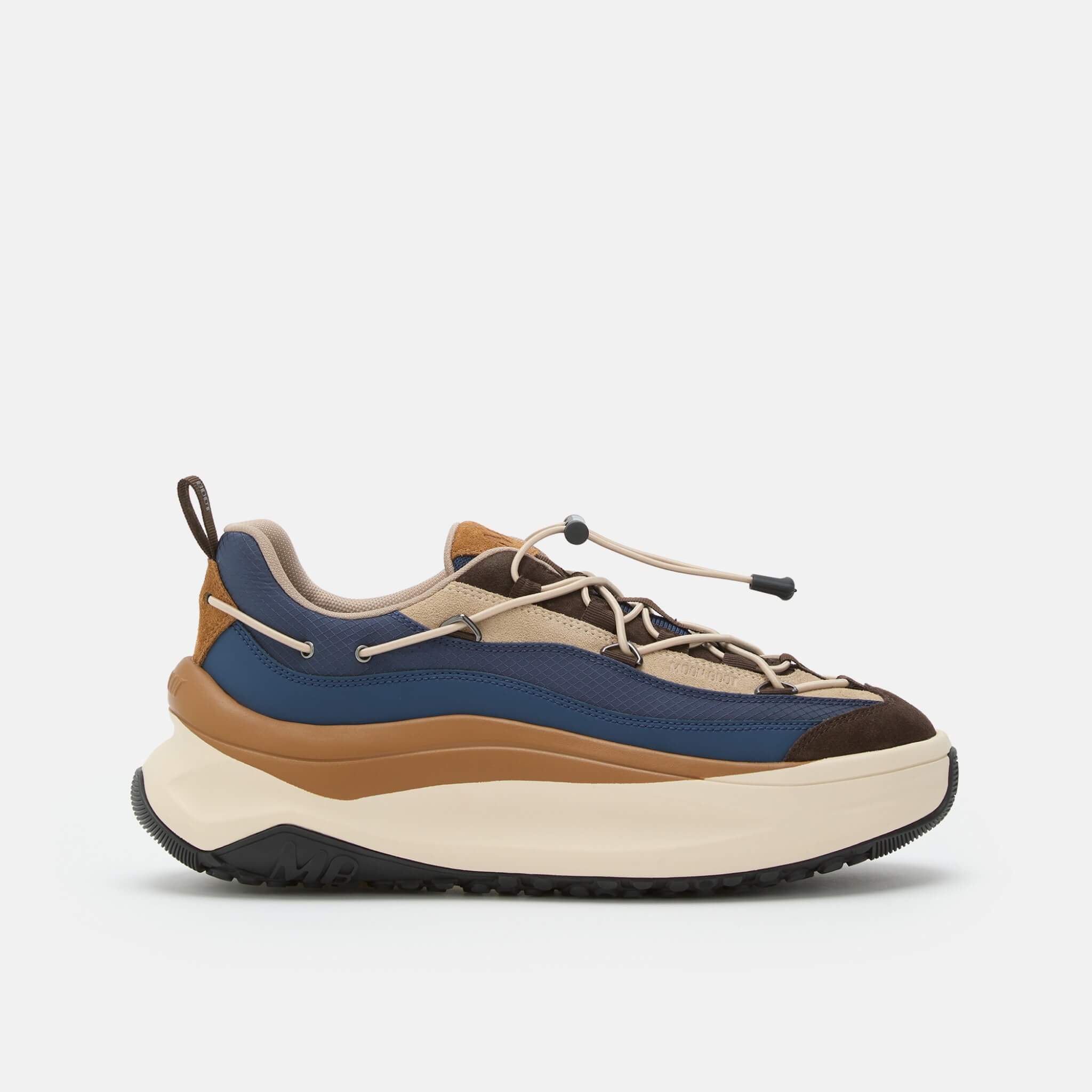 Moon Boot Moon247 Xlace Women's Blue and Brown Sneakers