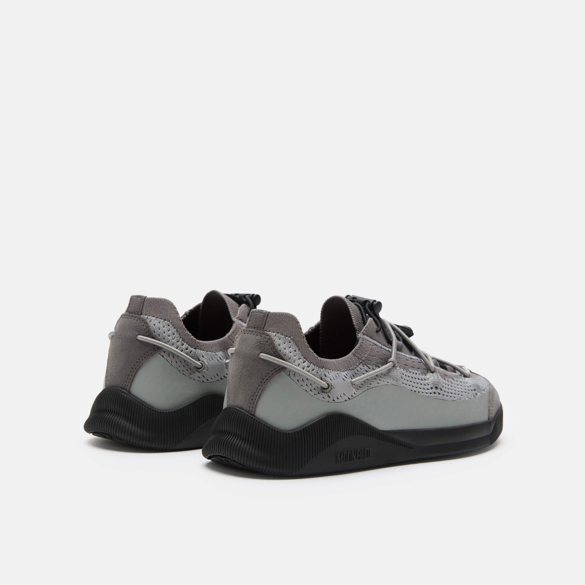 Unisex szaro-czarne sneakersy Moon Boot Moonlight
