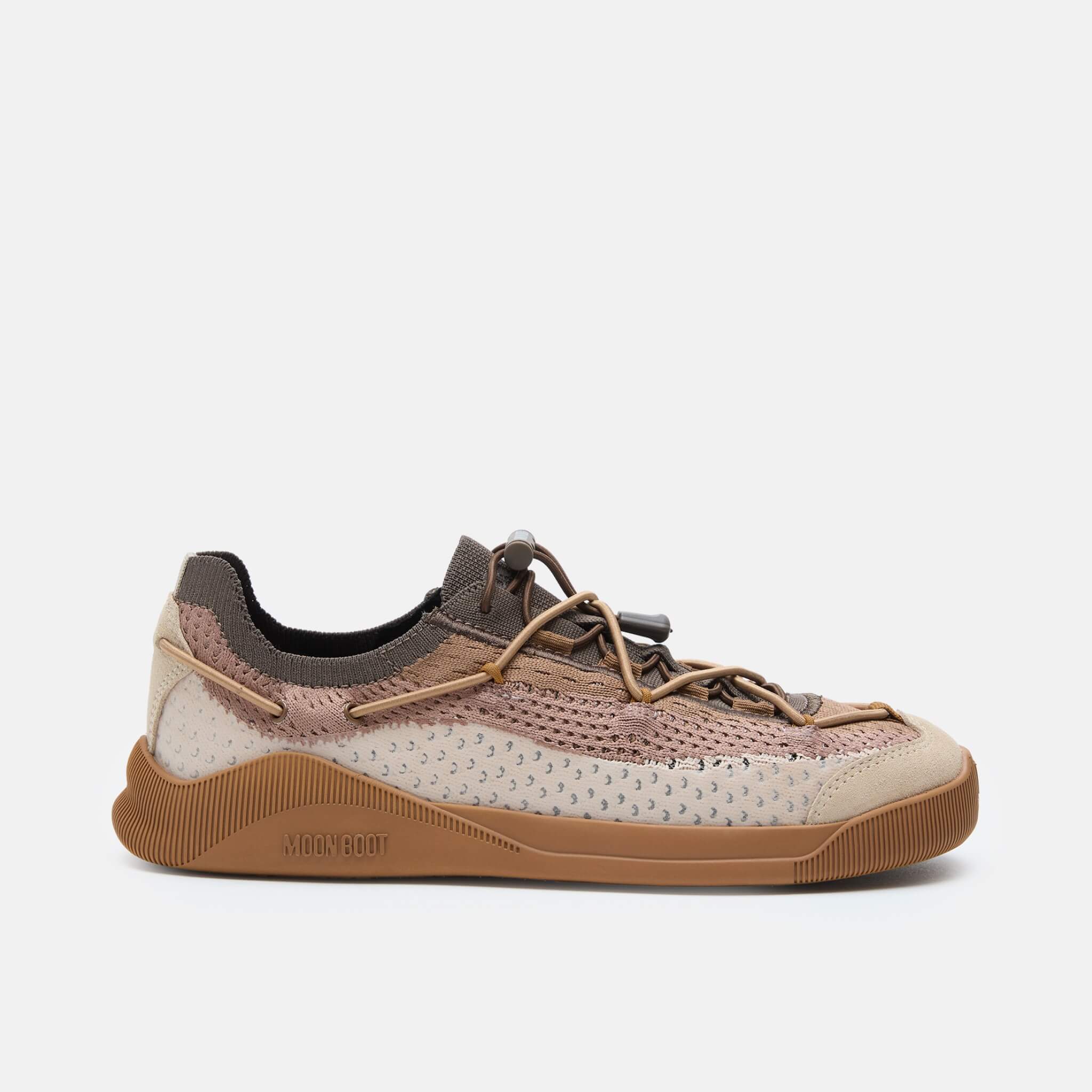 Unisexowe beżowe sneakersy Moon Boot Moonlight