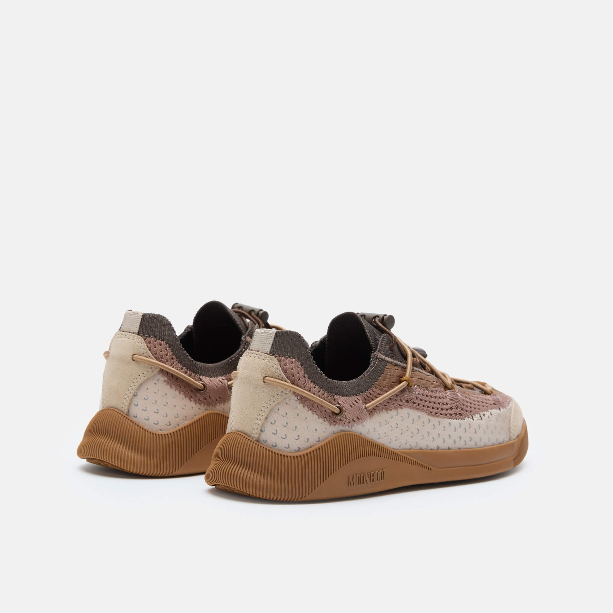 Unisexowe beżowe sneakersy Moon Boot Moonlight