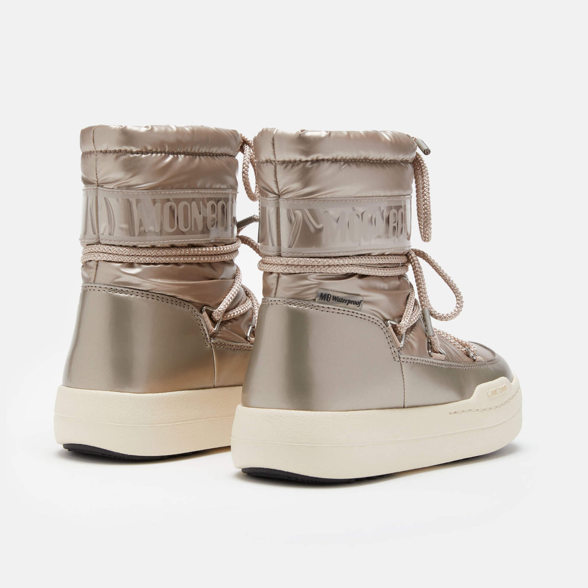 Dziecięce żółte śniegowce Moon Boot JR Park Boot