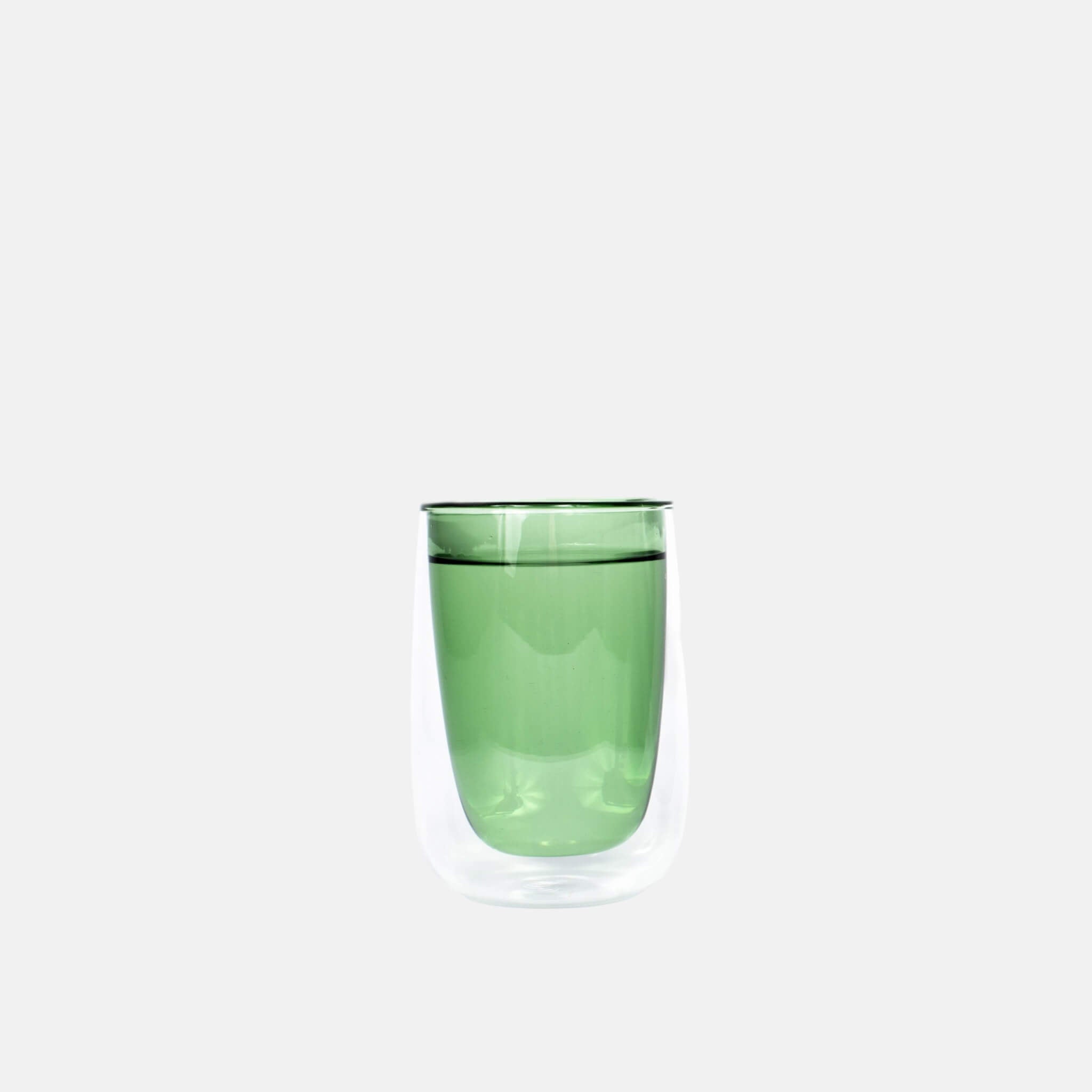 Zielona szklanka termiczna Fundamental Berlin Doppler Glass