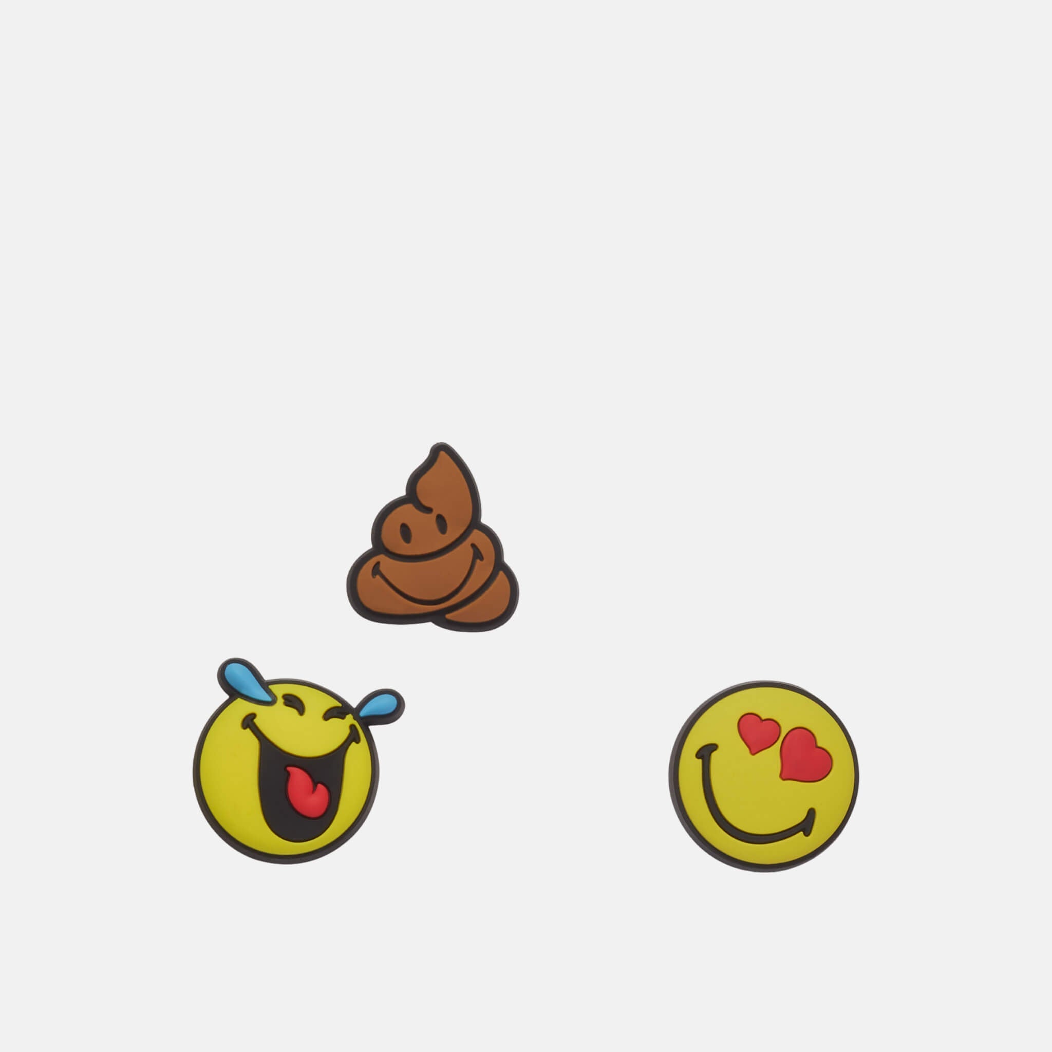 Odznáčky Jibbitz – Smiley So Yummy 3-Pack