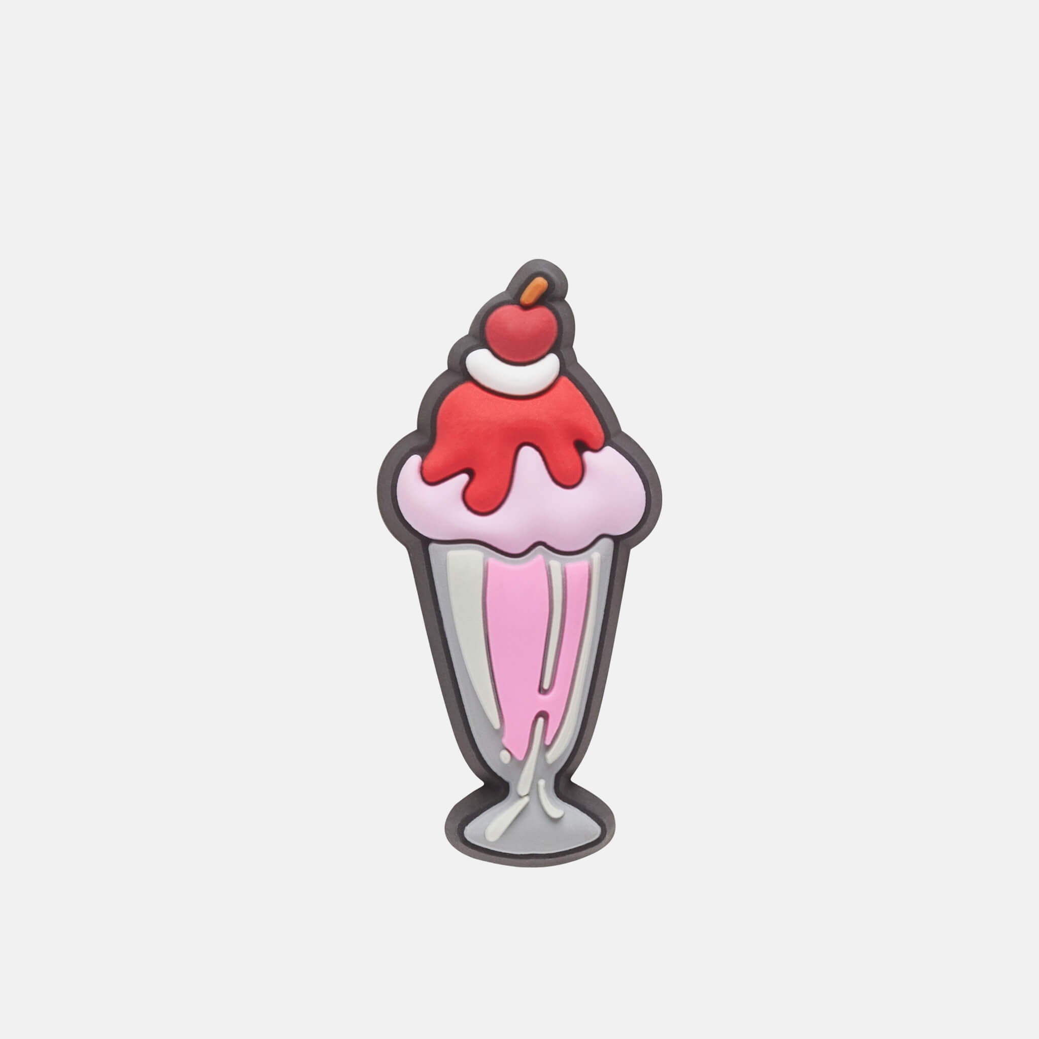 Jibbitz - Pink Ice Cream Sundae Pin
