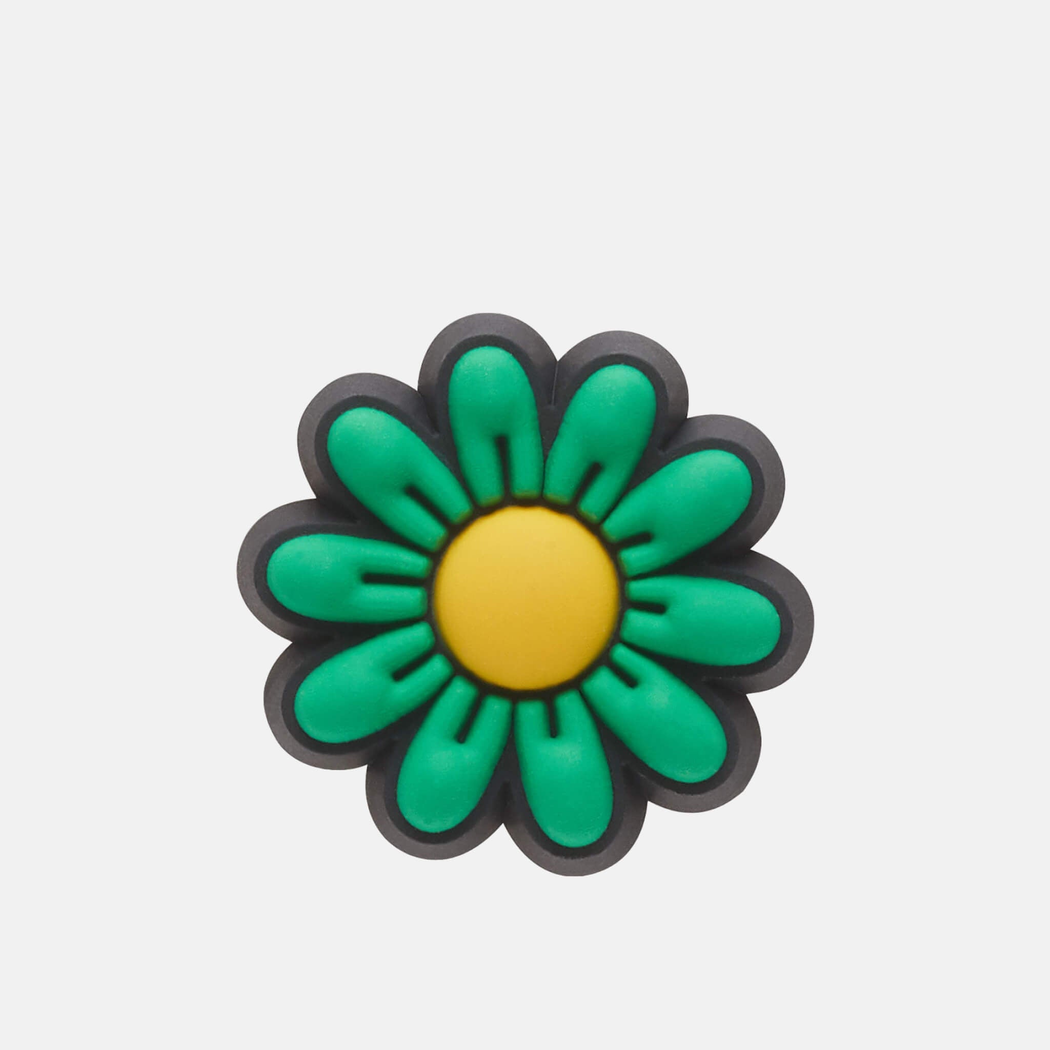 Jibbitz – Green Daisy pin