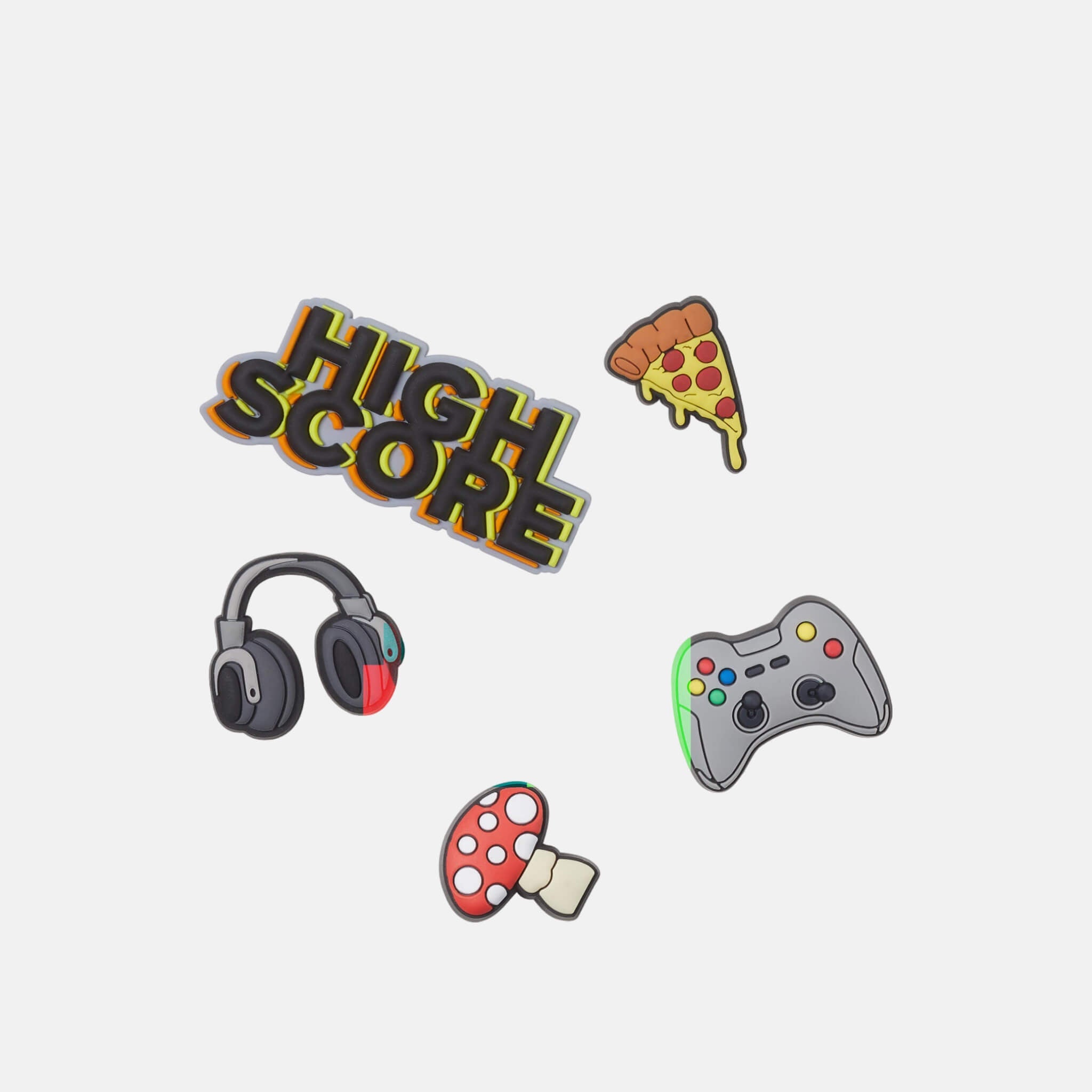 Odznáčky Jibbitz – OG Gamer 5-Pack