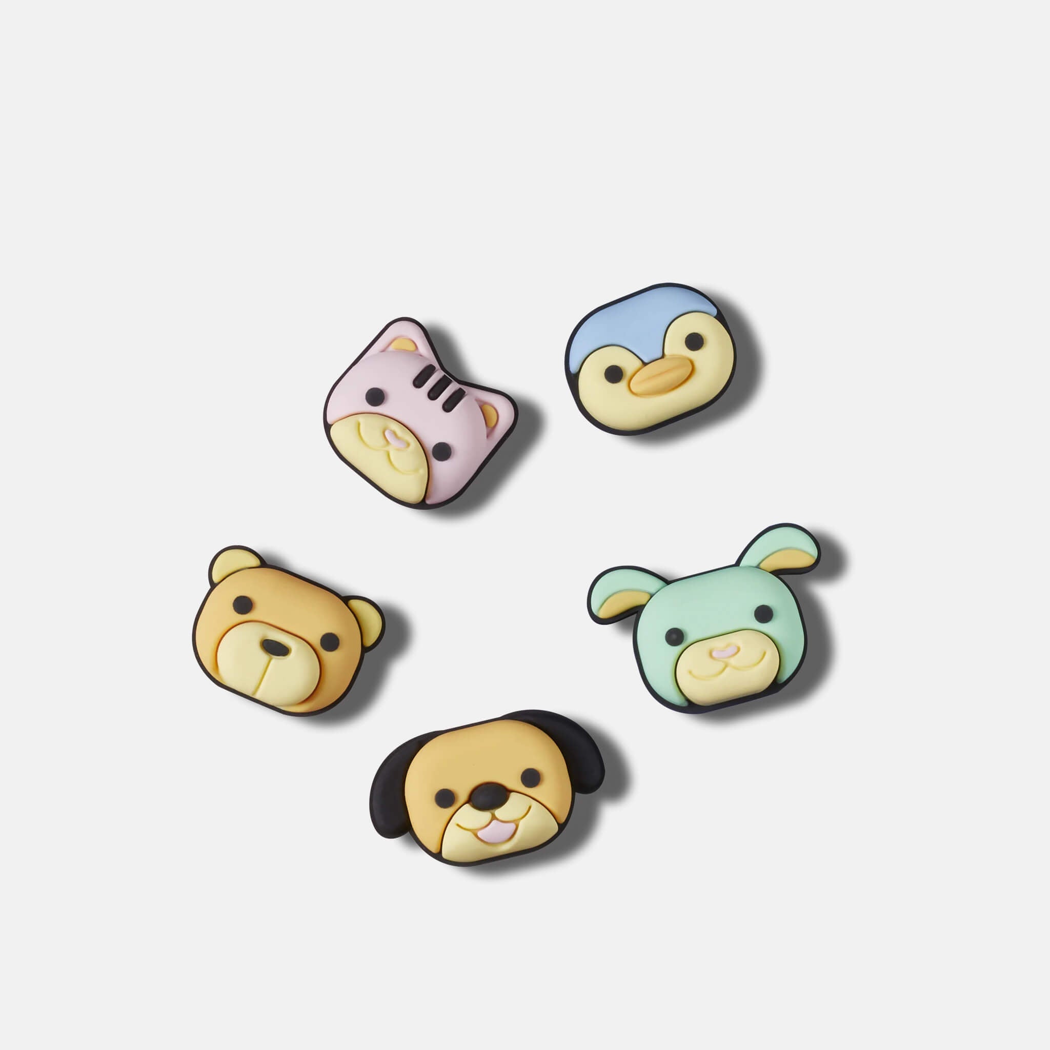Jibbitz Pin – 3D Animal Friends 5-Pack
