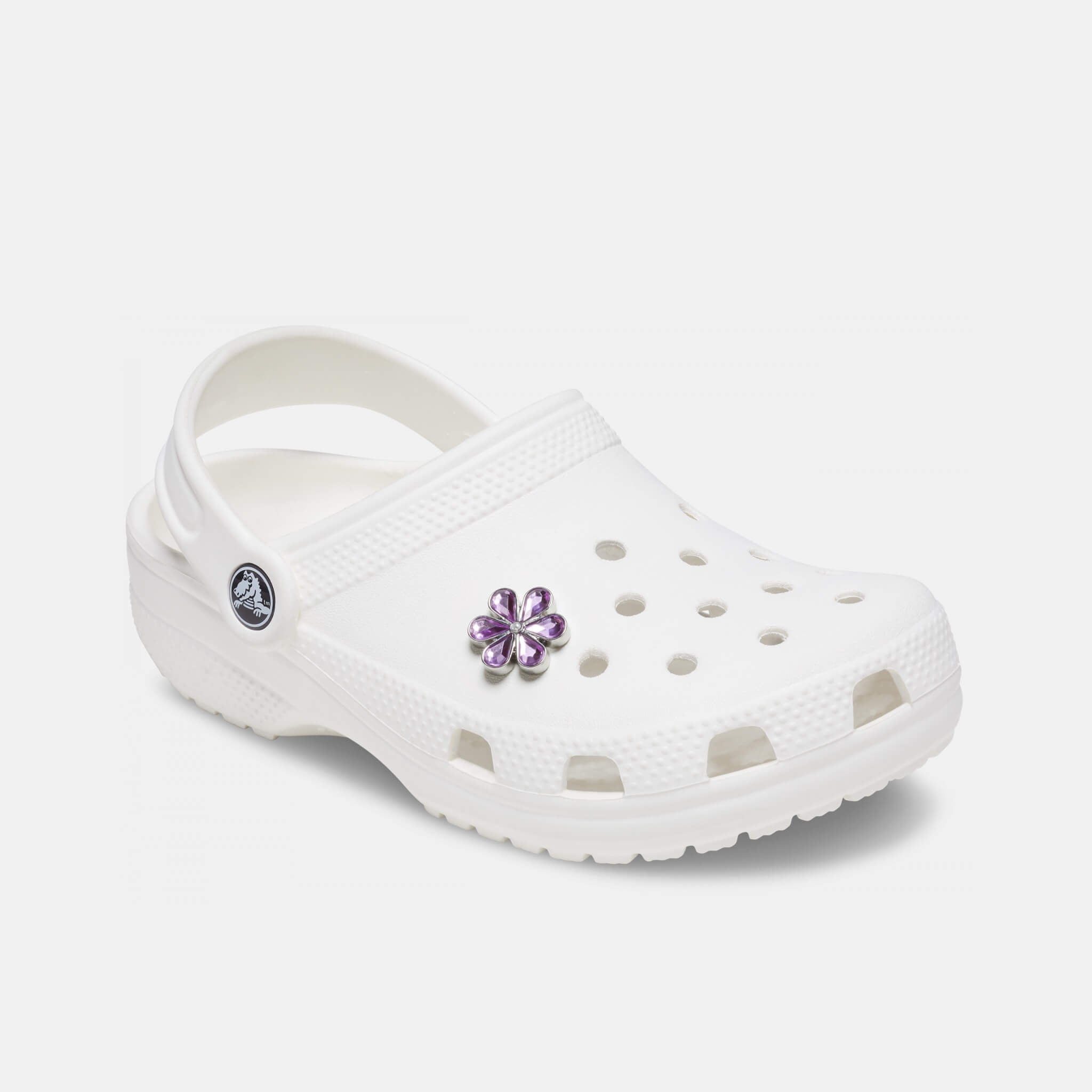 Jibbitz – Purple Blinged Out Daisy Pin
