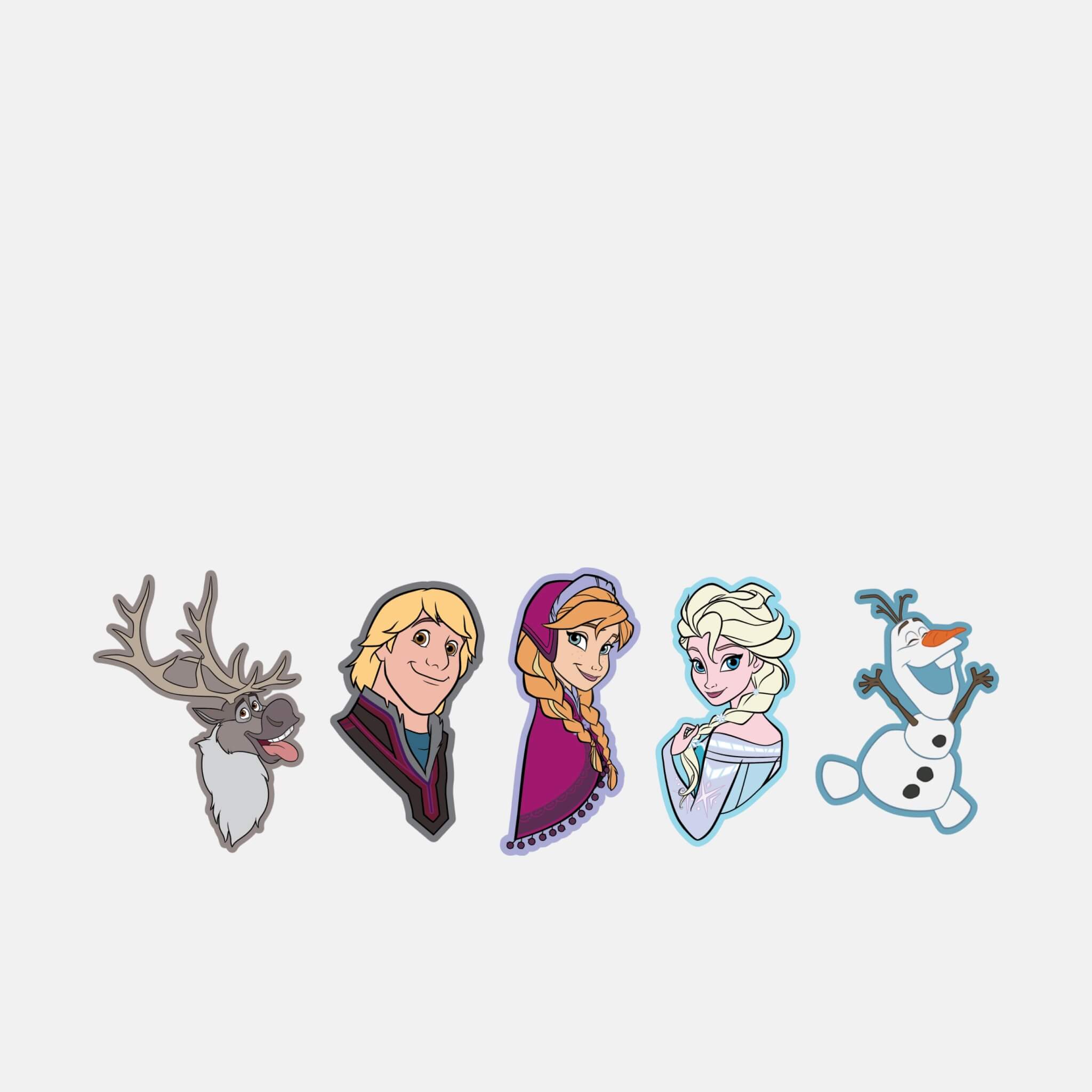 Jibbitz - Frozen Character 5 book pin