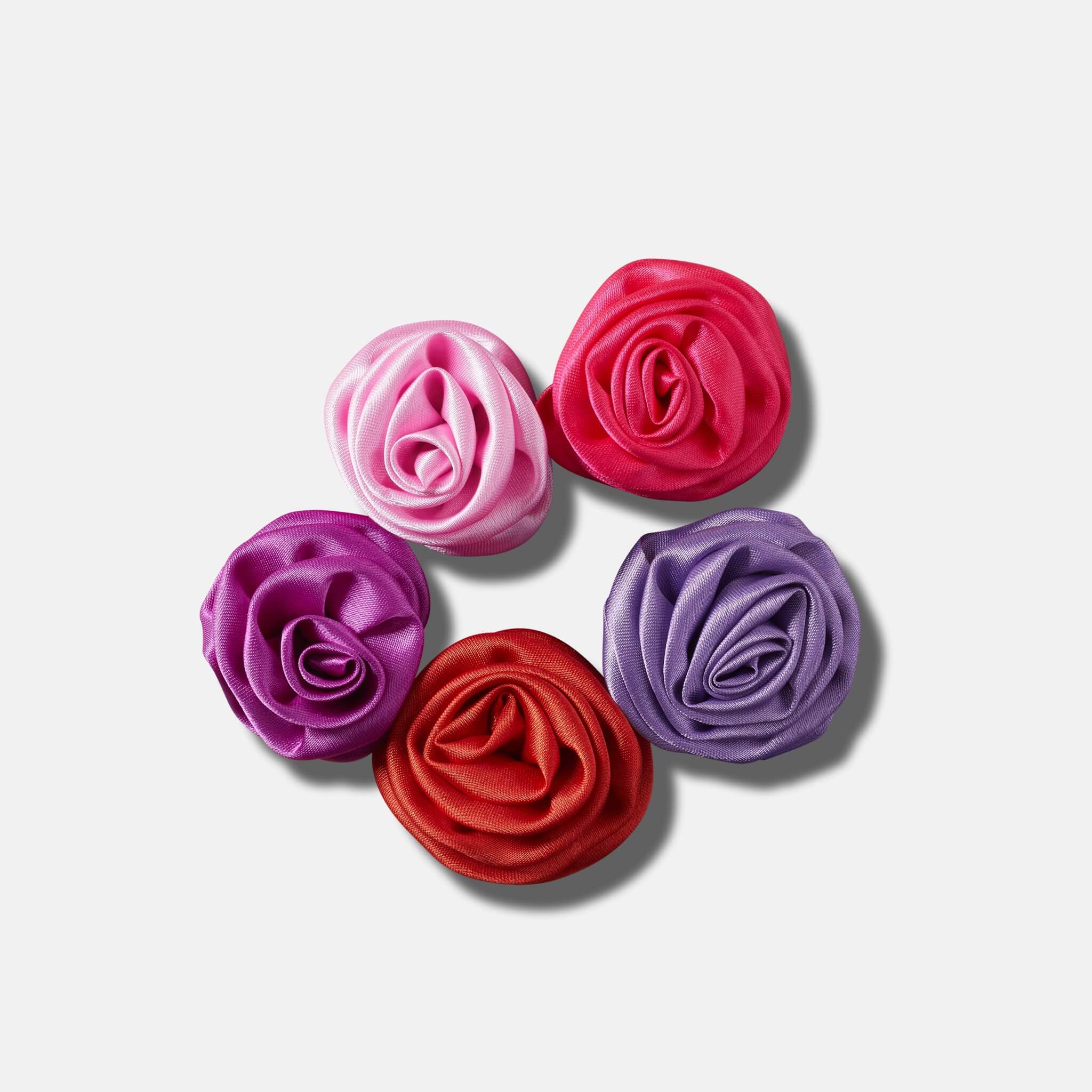 Przypinka Jibbitz – Dark Rosette 5 ks