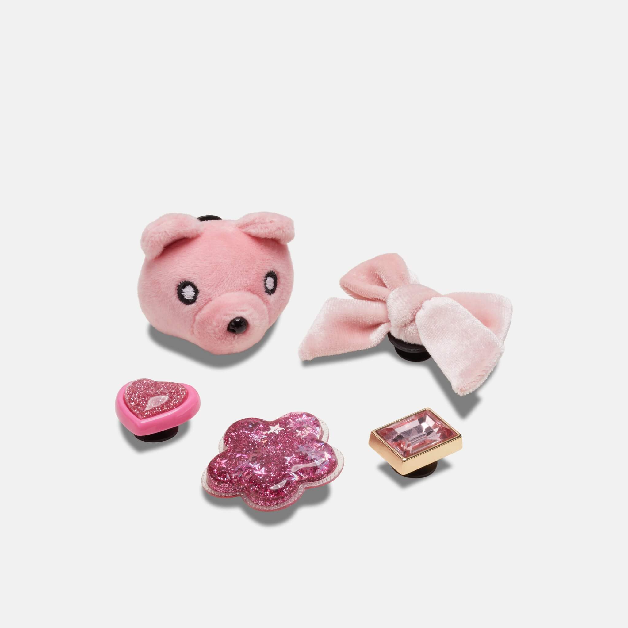 Jibbitz Pin – Positively Pink Mix 5 pcs
