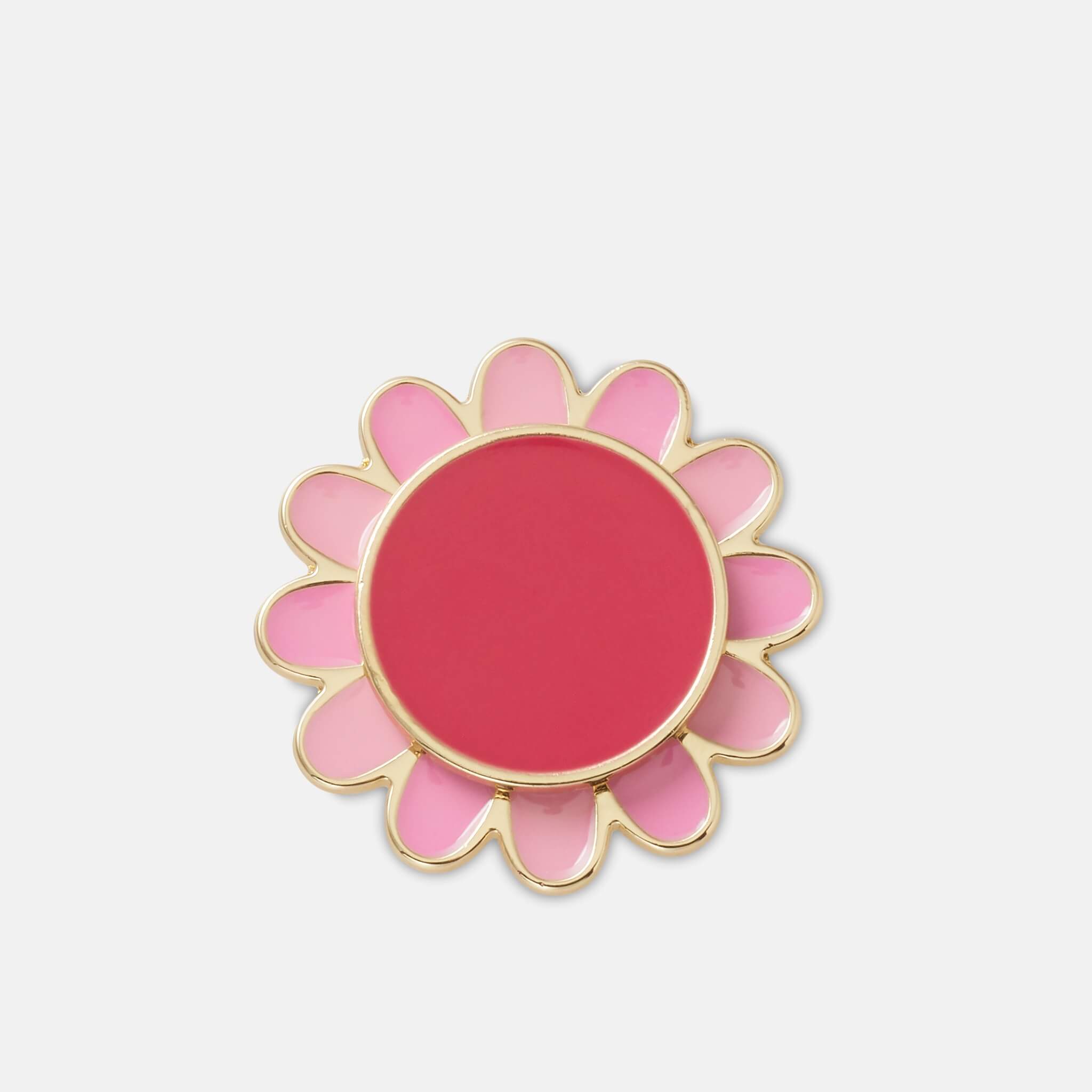 Przypinka Jibbitz – Pink Spinner Flower