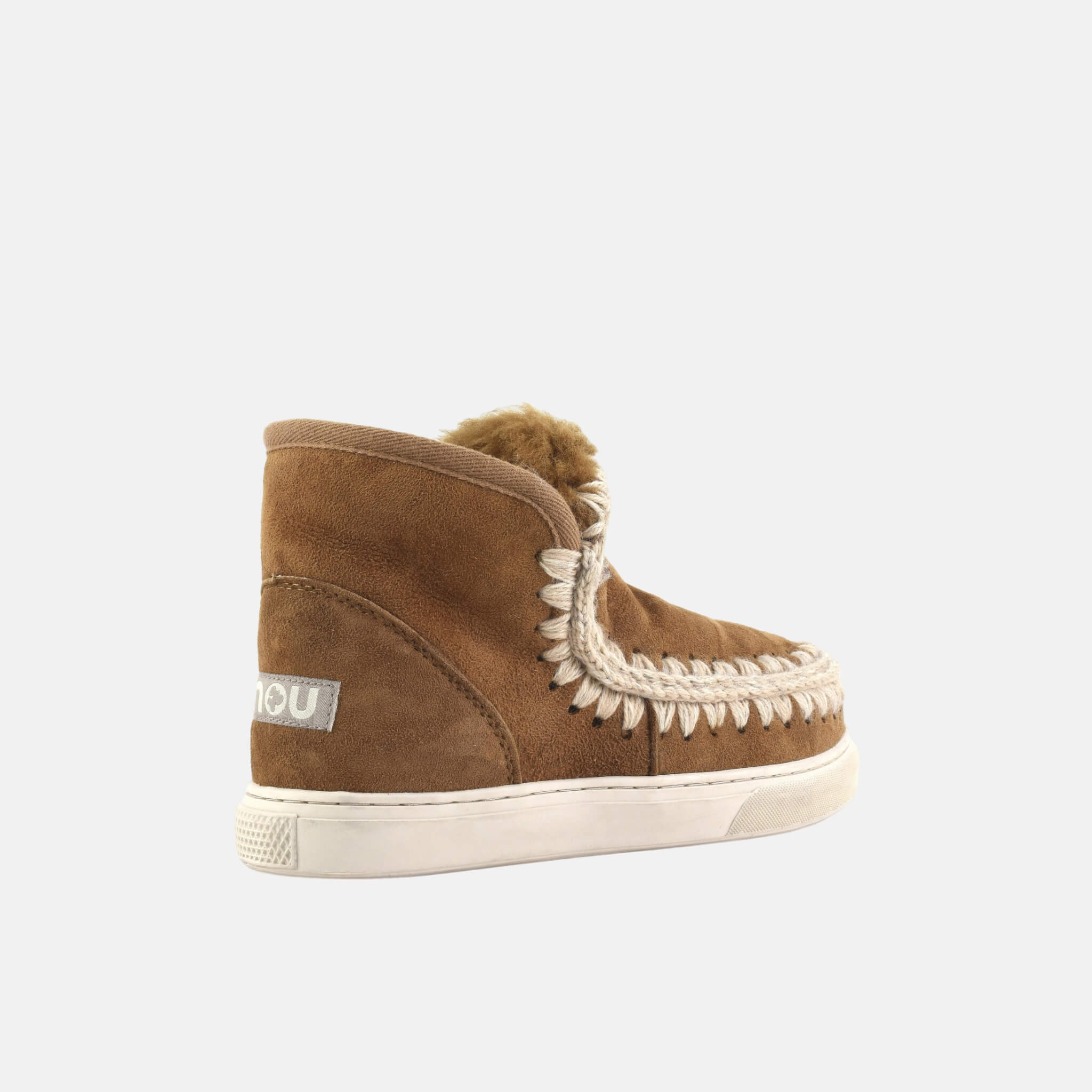 Damskie brązowe śniegowce Mou Eskimo Sneaker