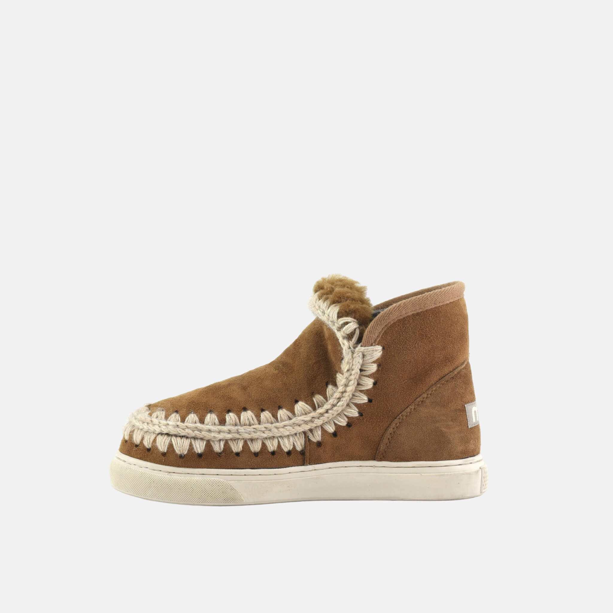 Damskie brązowe śniegowce Mou Eskimo Sneaker
