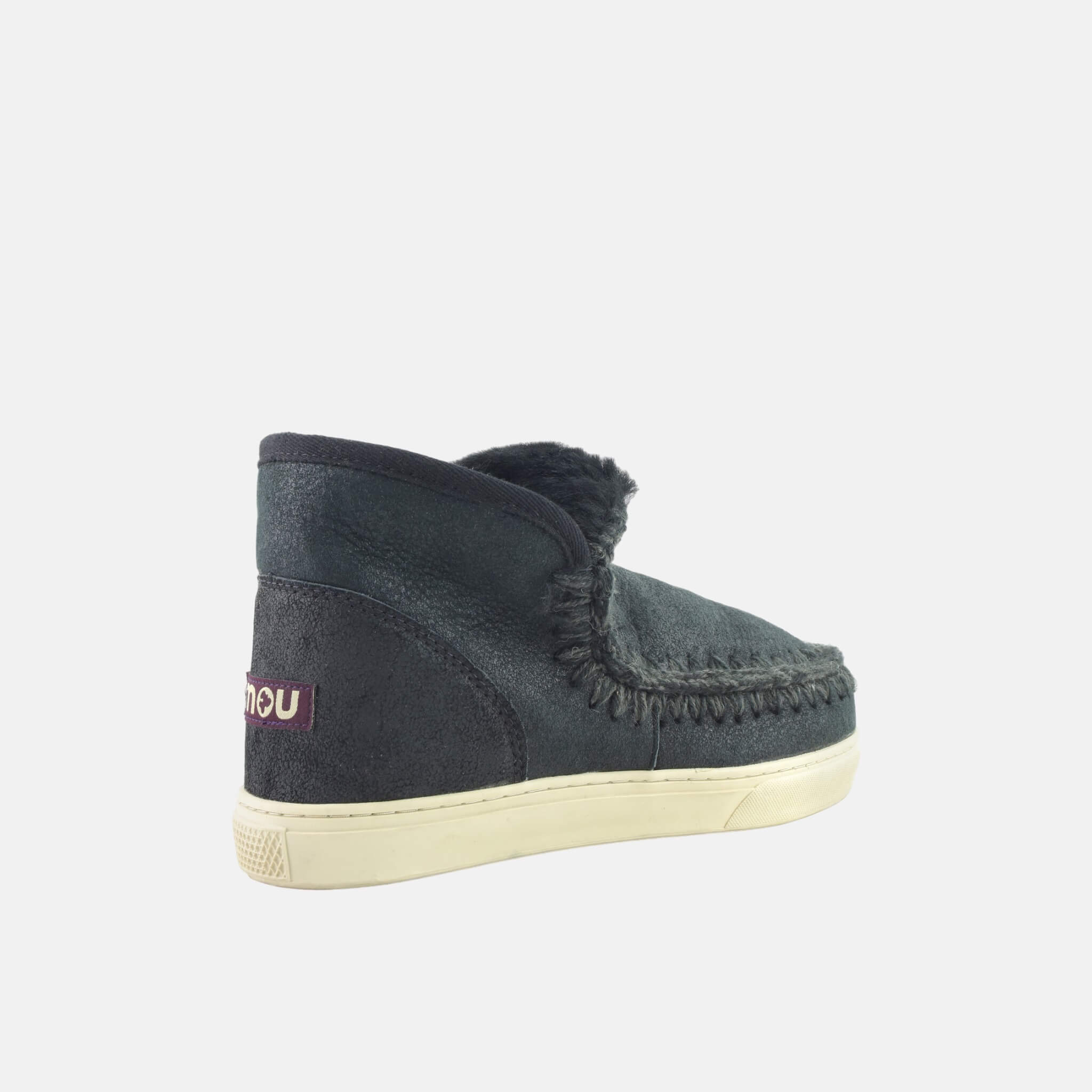 Damskie ciemnoszare śniegowce Mou Eskimo Sneaker